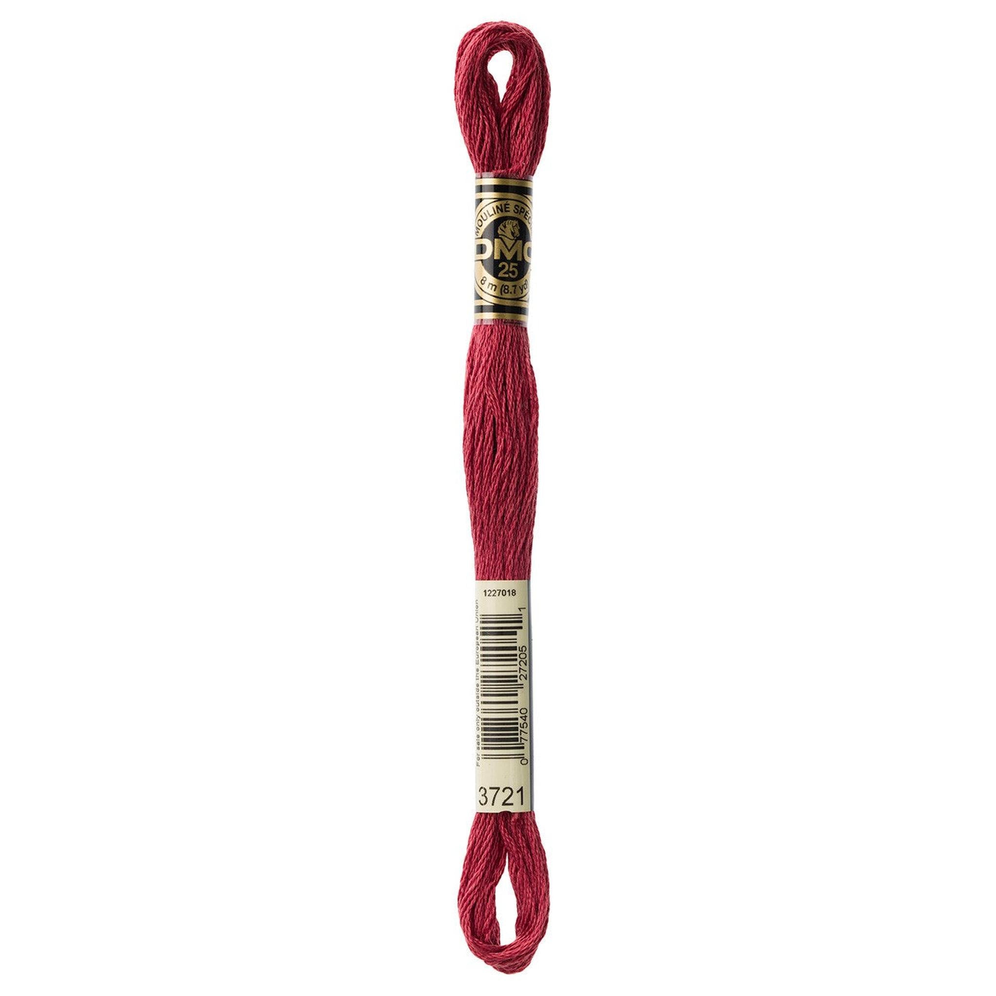 DMC Six-Strand Embroidery Floss - 3721 Dark Shell Pink