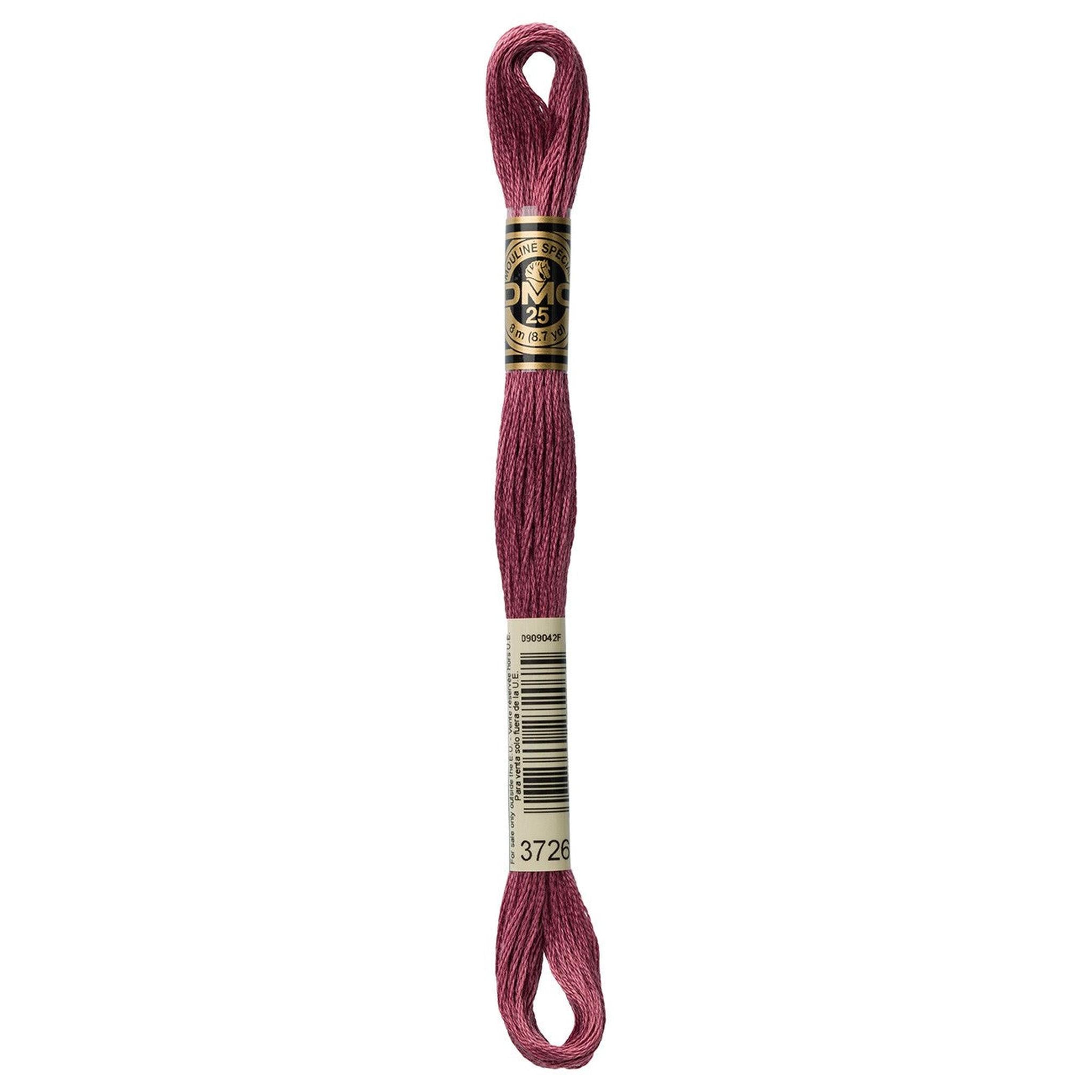 DMC Six-Strand Embroidery Floss - 3726 Dark Antique Mauve