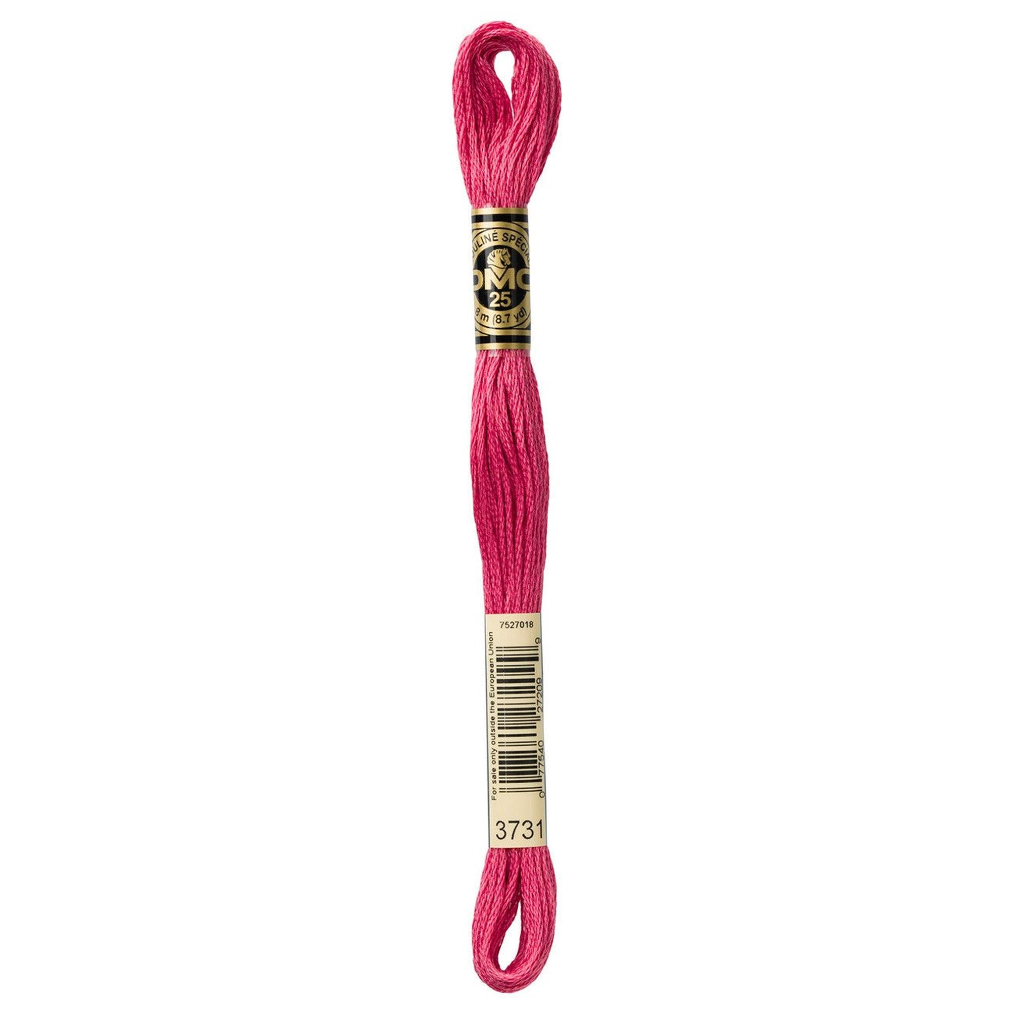 DMC Six-Strand Embroidery Floss - 3731 Very Dark Dusty Rose