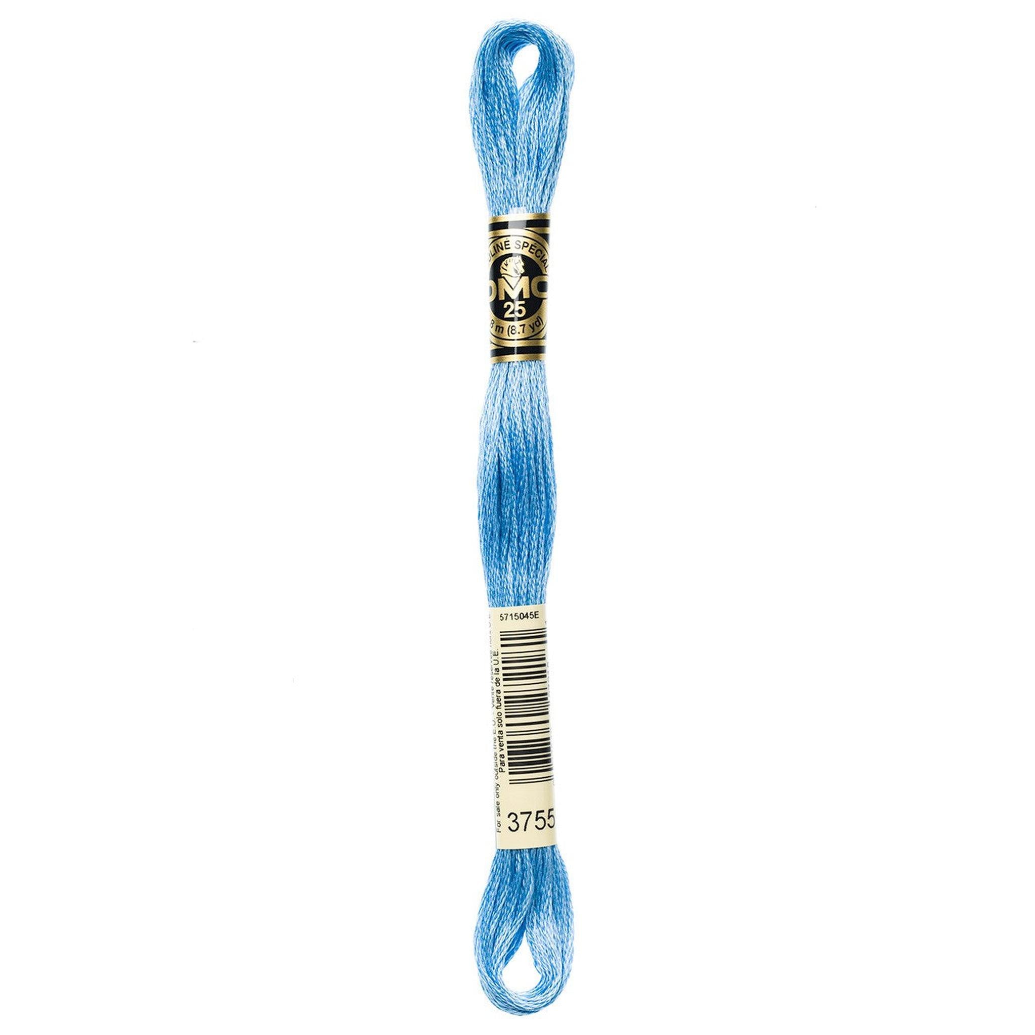 DMC Six-Strand Embroidery Floss - 3755 Bright Blue