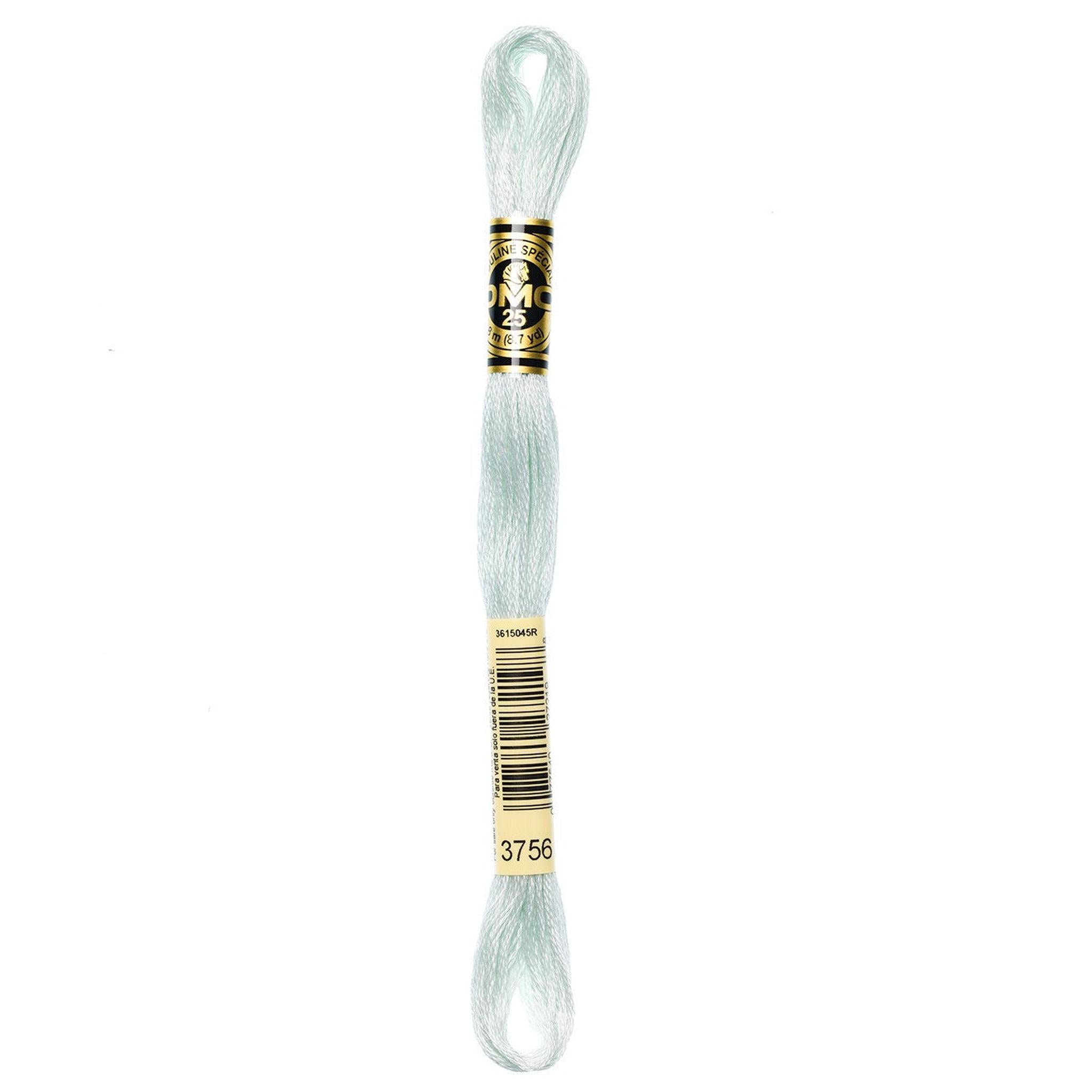 DMC Six-Strand Embroidery Floss - 3756 Baby Blue