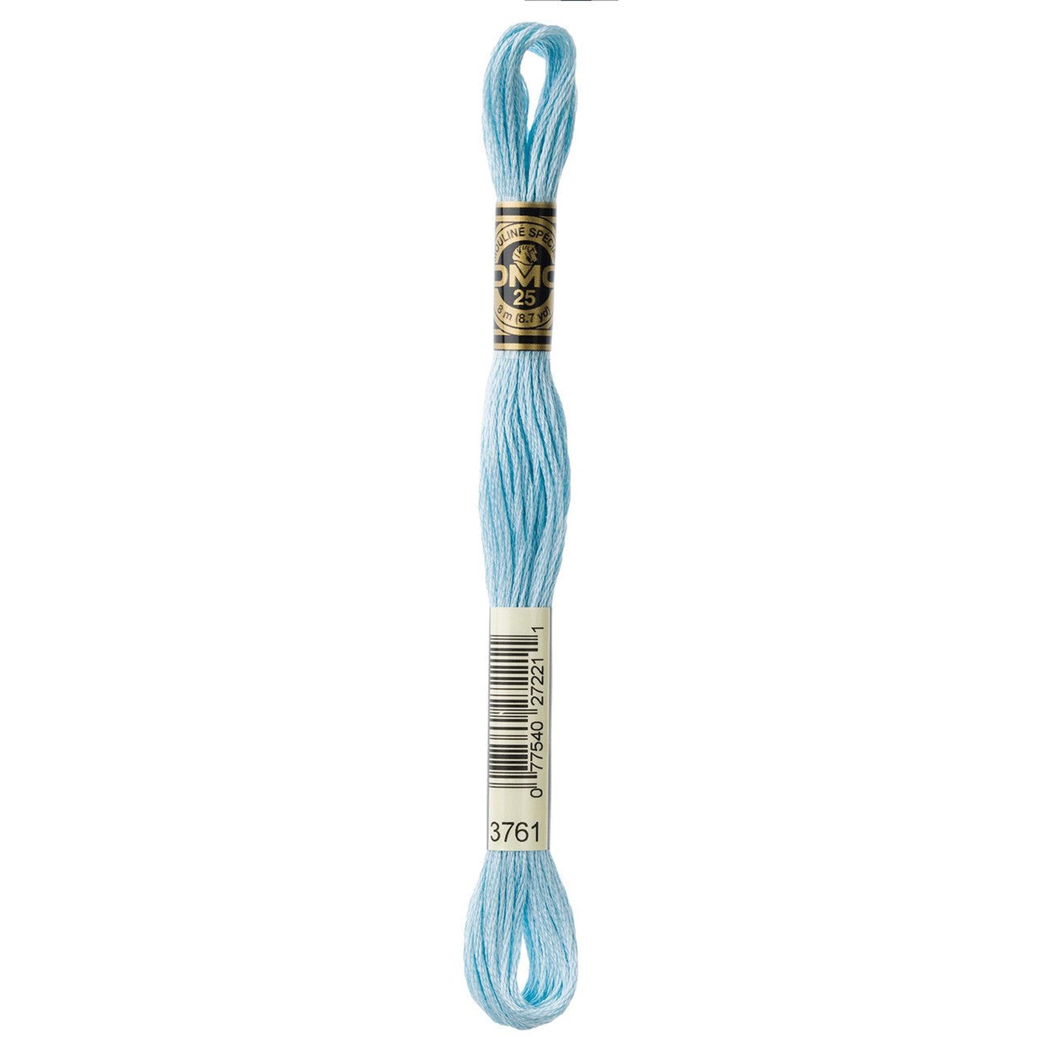 DMC Six-Strand Embroidery Floss - 3761 Light Sky Blue