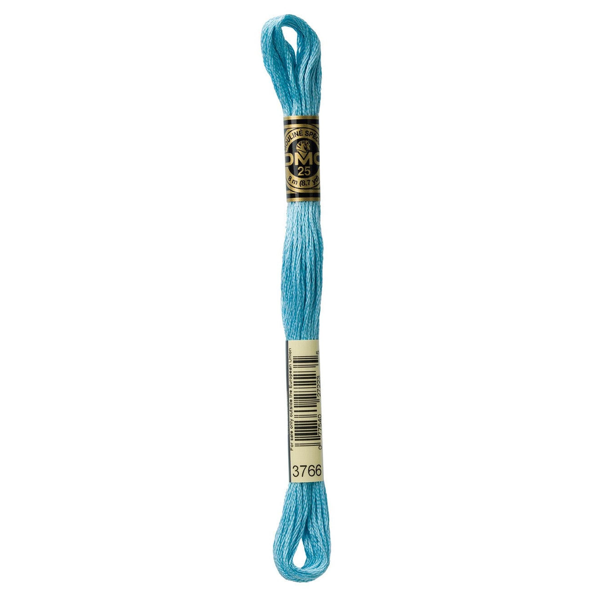DMC Six-Strand Embroidery Floss - 3766 Light Peacock Blue