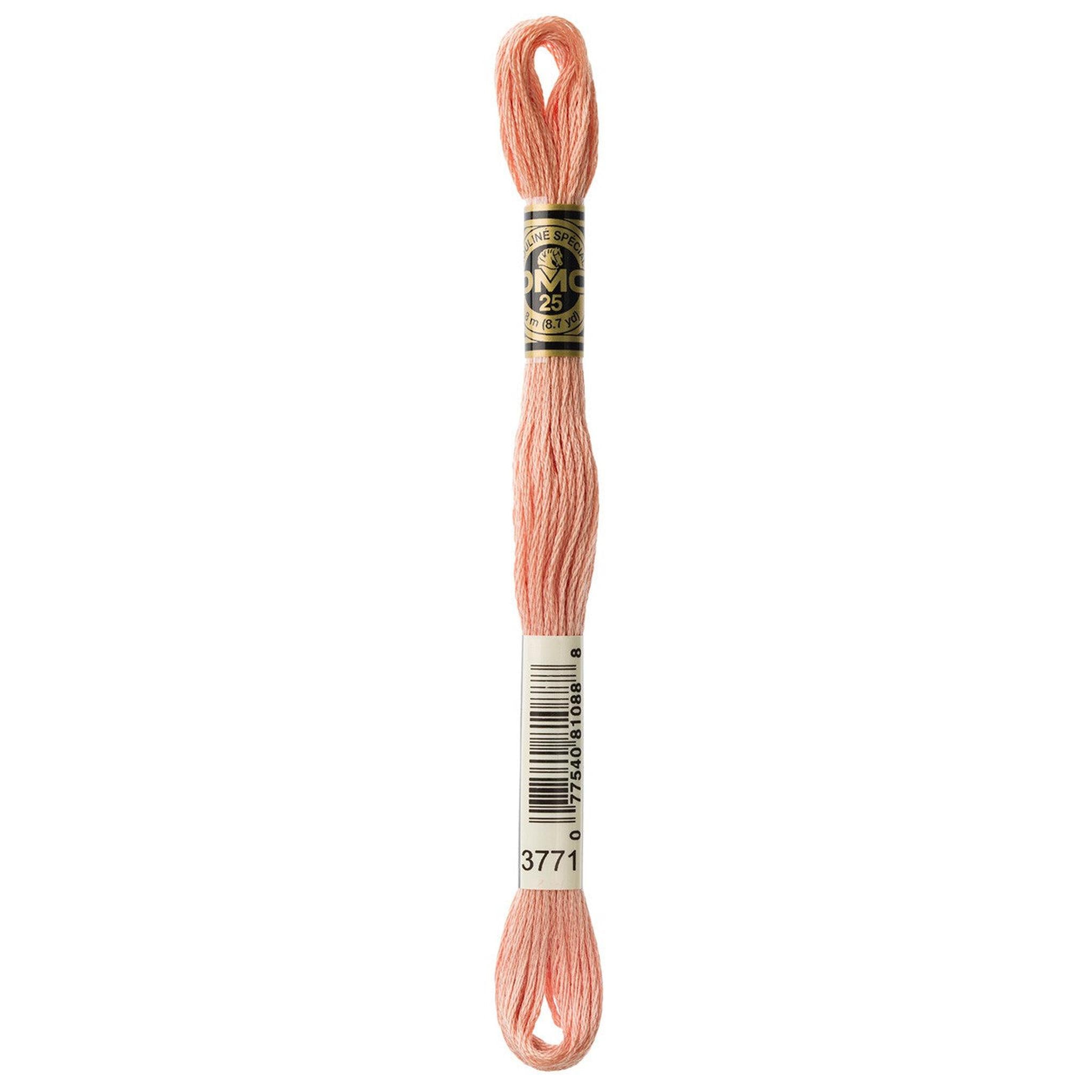 DMC Six-Strand Embroidery Floss - 3771 Ultra Very Light Terra Cotta