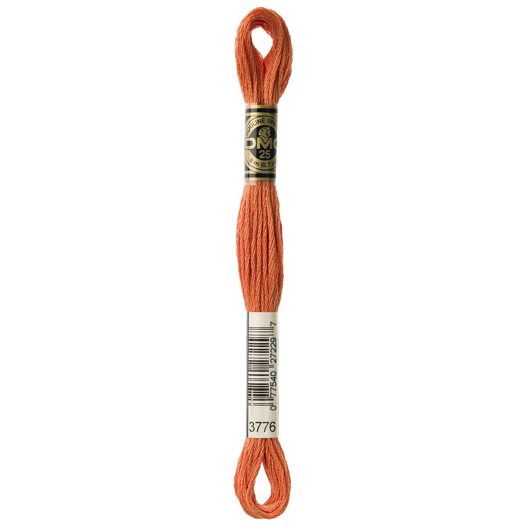 DMC Six-Strand Embroidery Floss - 3776 Light Mahogany