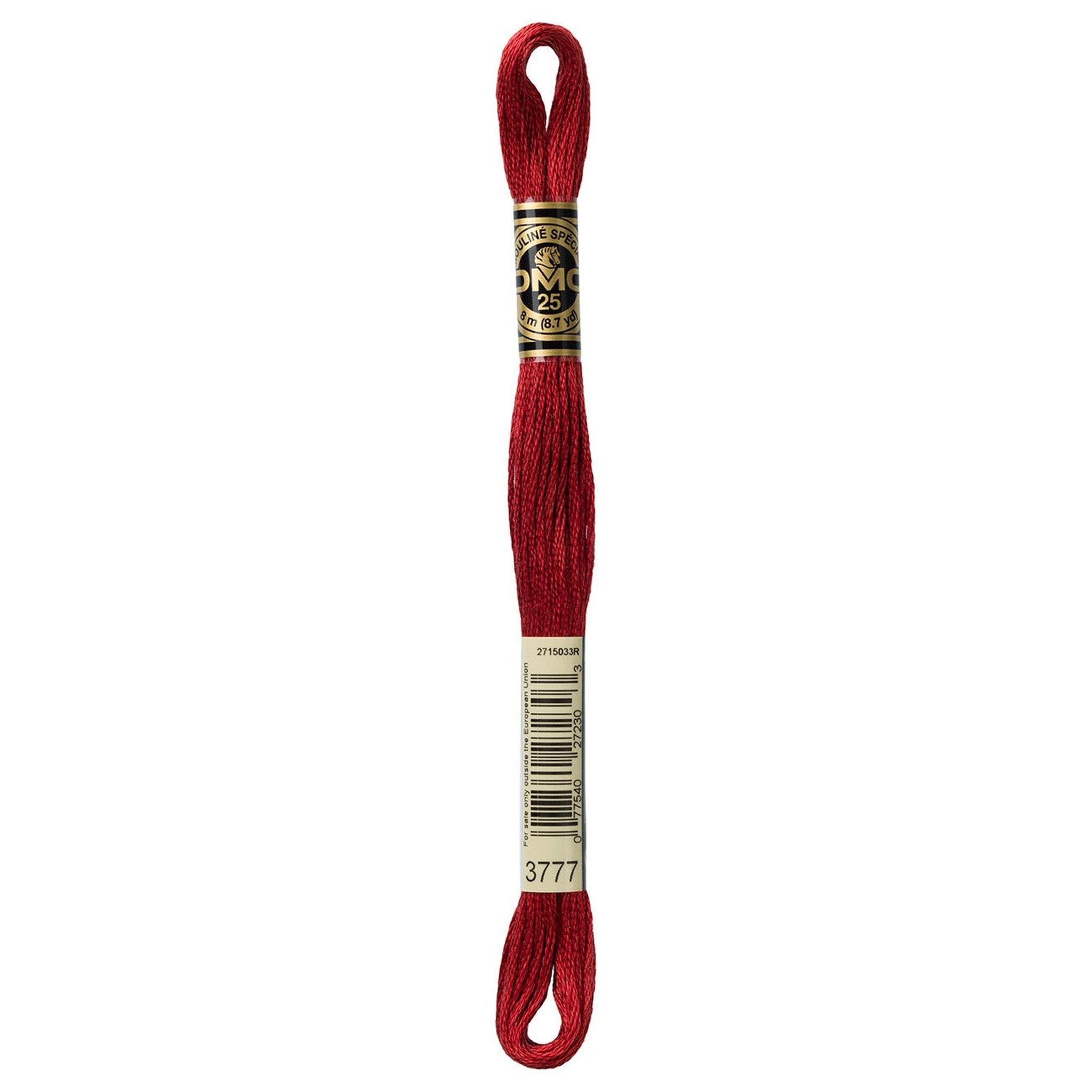 DMC Six-Strand Embroidery Floss - 3777 Very Dark Terra Cotta