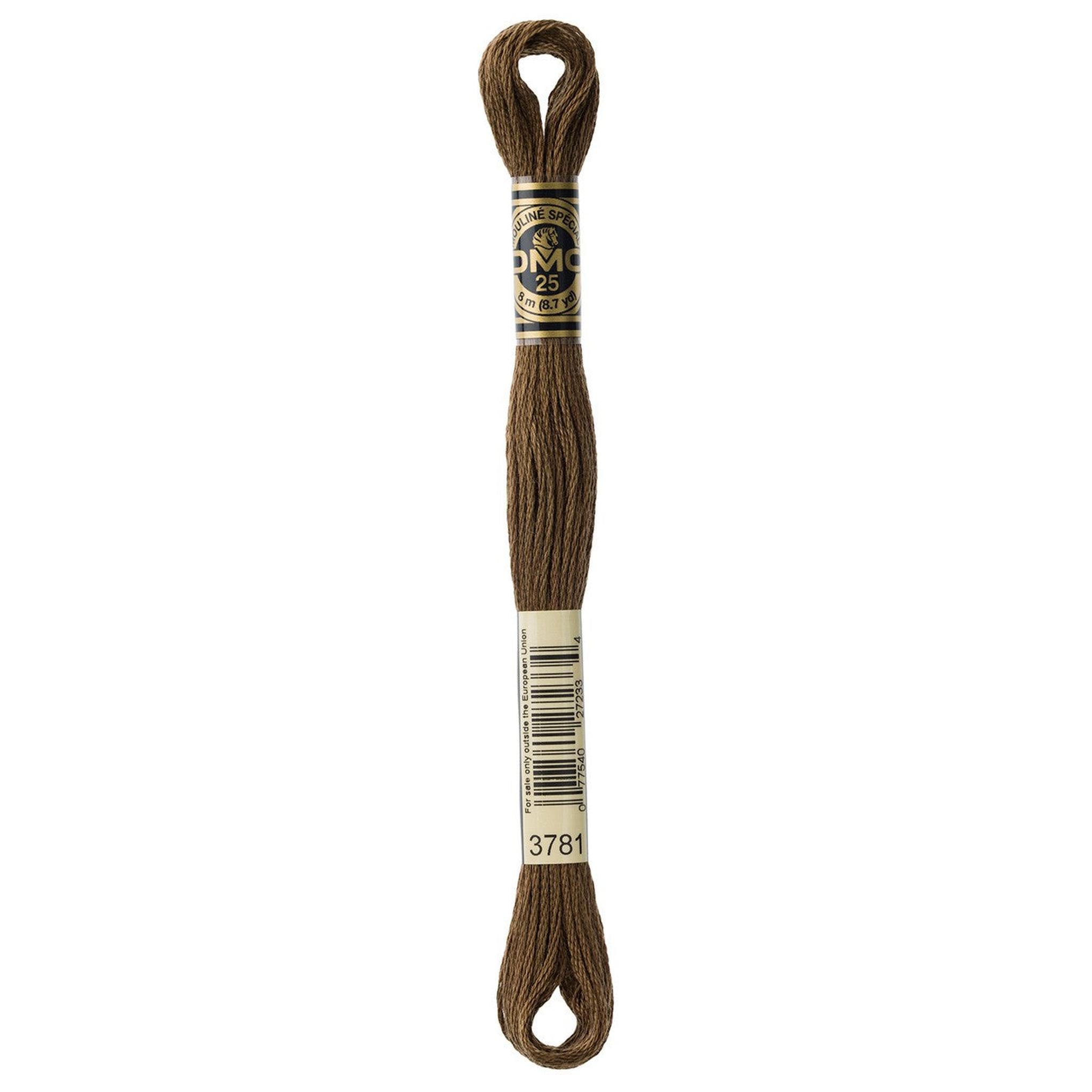 DMC Six-Strand Embroidery Floss - 3781 Dark Mocha Brown