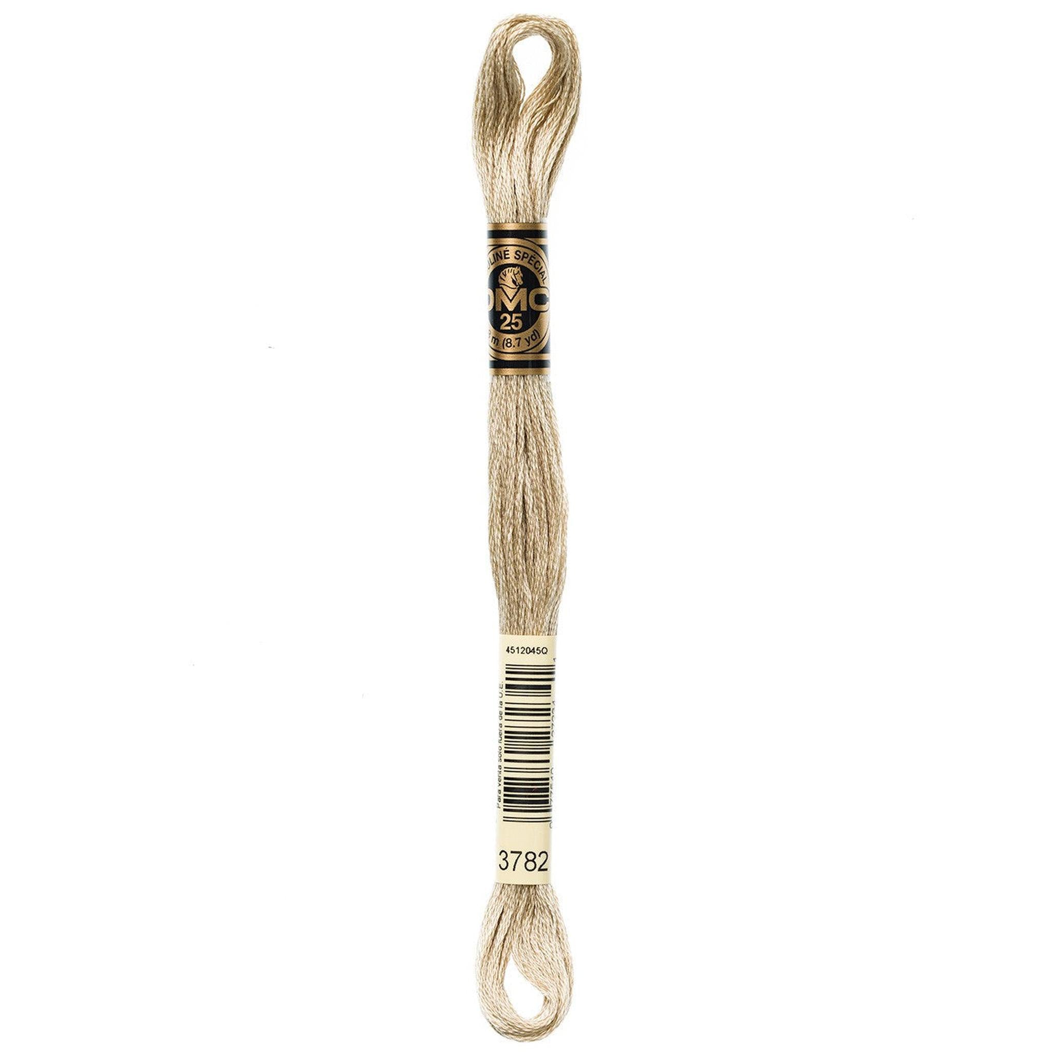 DMC Six-Strand Embroidery Floss - 3782 Light Mocha Brown