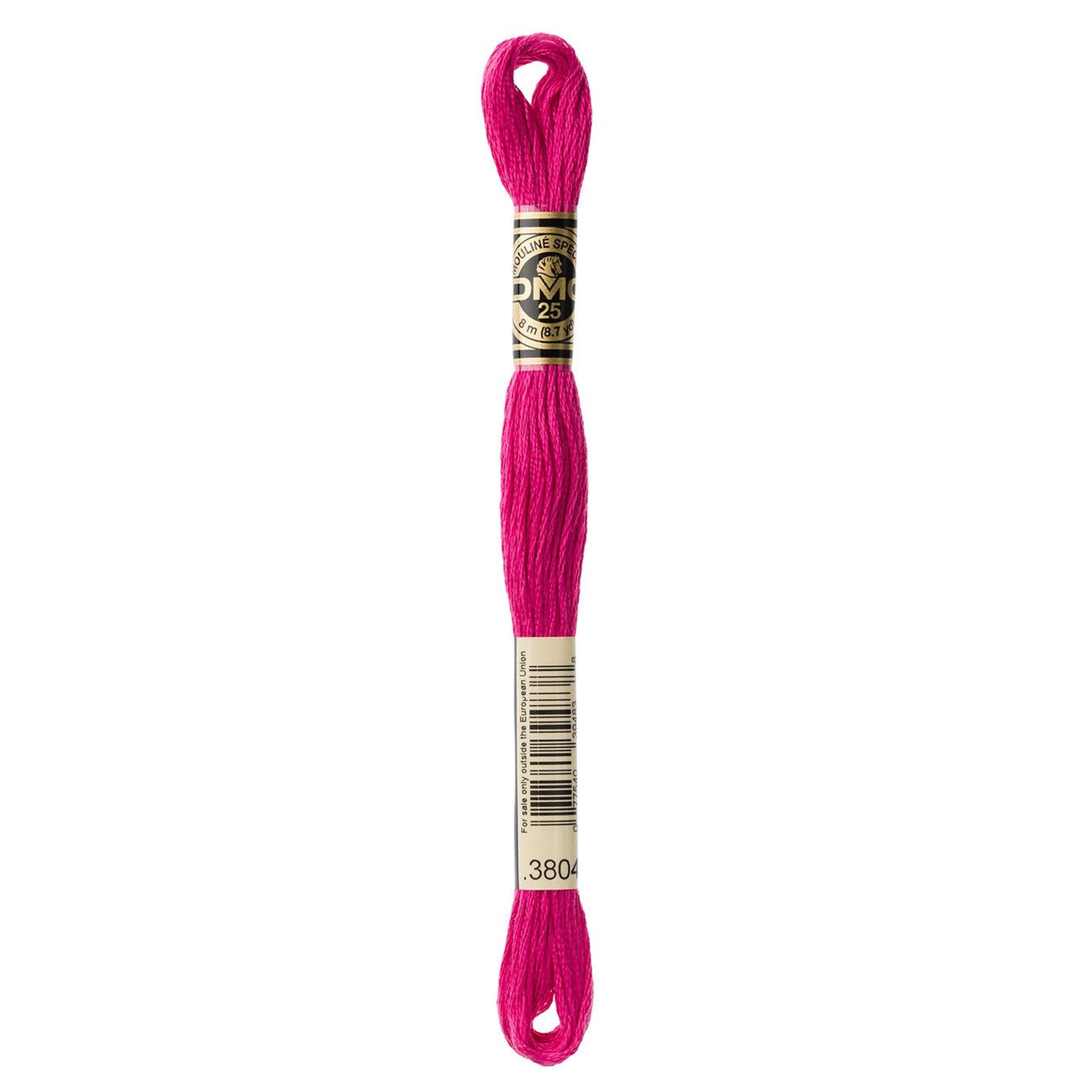 DMC Six-Strand Embroidery Floss - 3804 Dark Cyclamen Pink