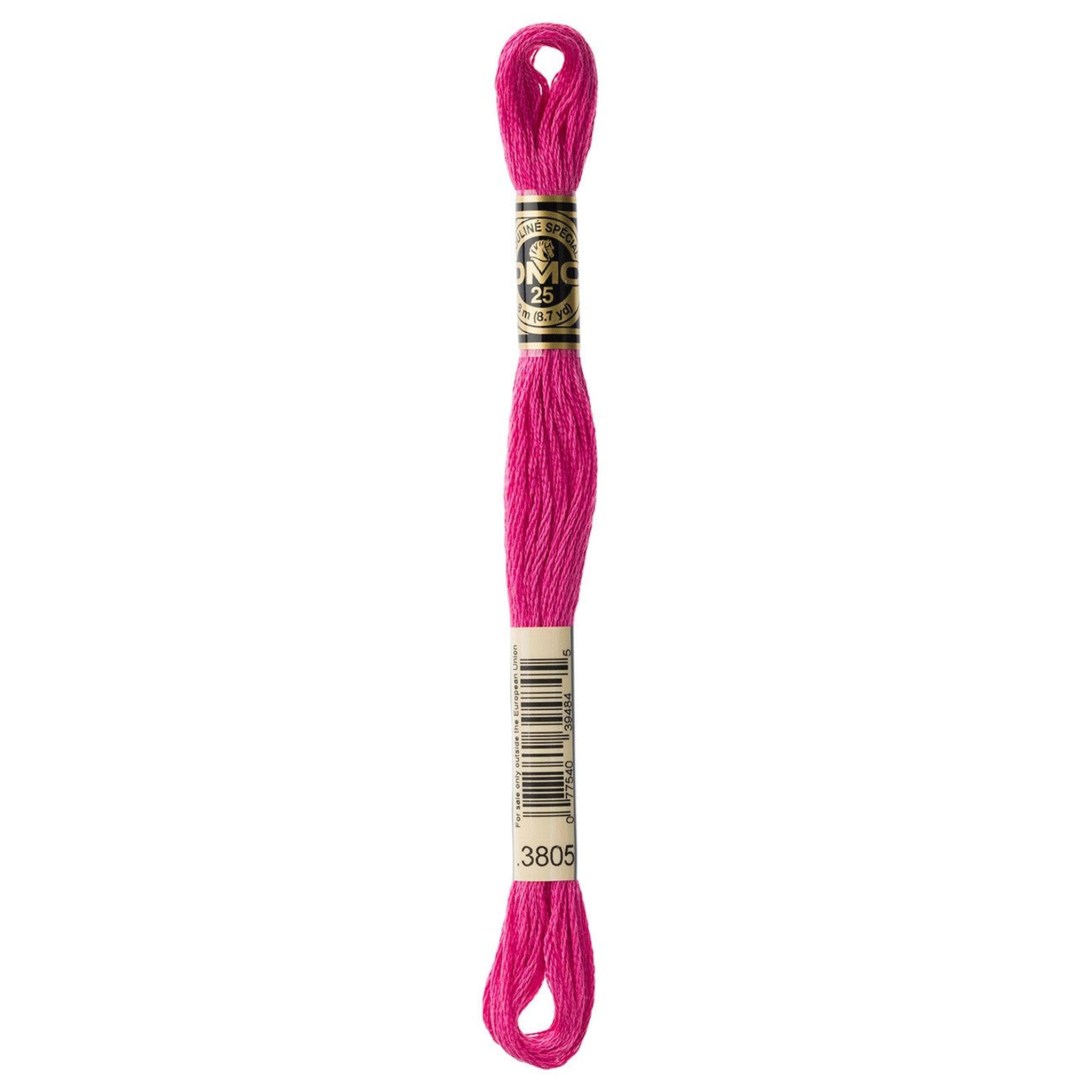 DMC Six-Strand Embroidery Floss - 3805 Cyclamen Pink