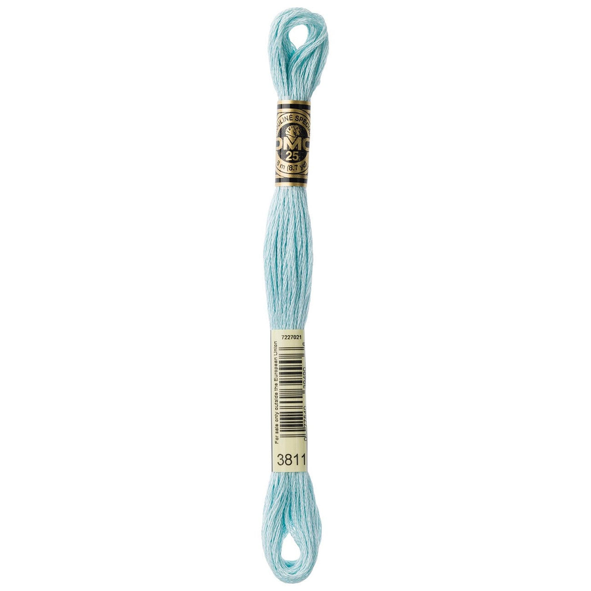 DMC Six-Strand Embroidery Floss - 3811 Very Light Turquoise