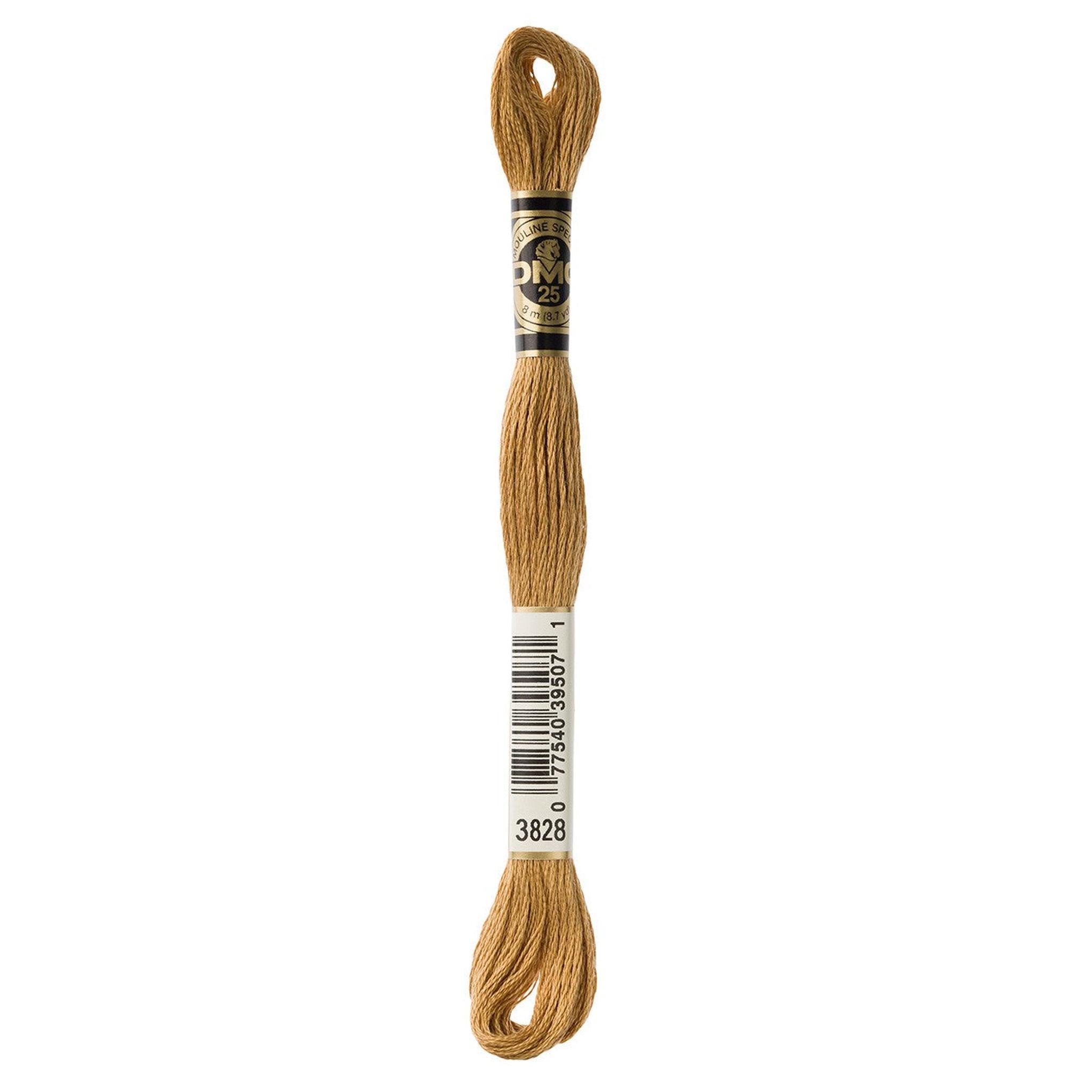 DMC Six-Strand Embroidery Floss - 3828 Hazelnut Brown