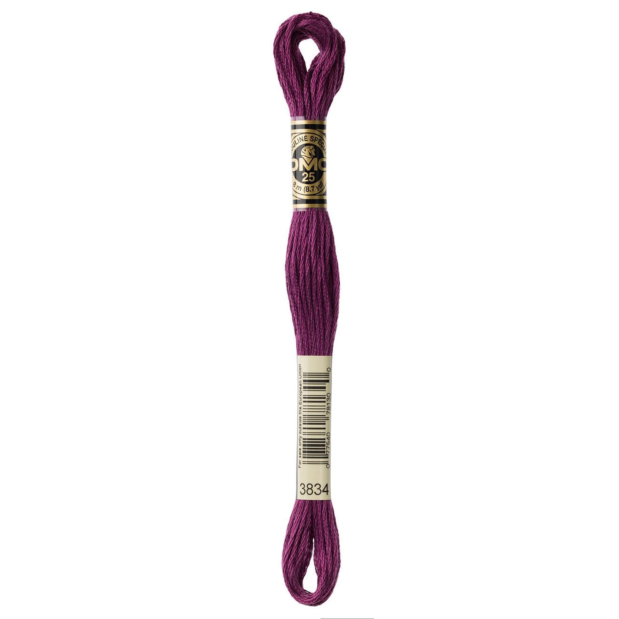 DMC Six-Strand Embroidery Floss - 3834 Dark Grape