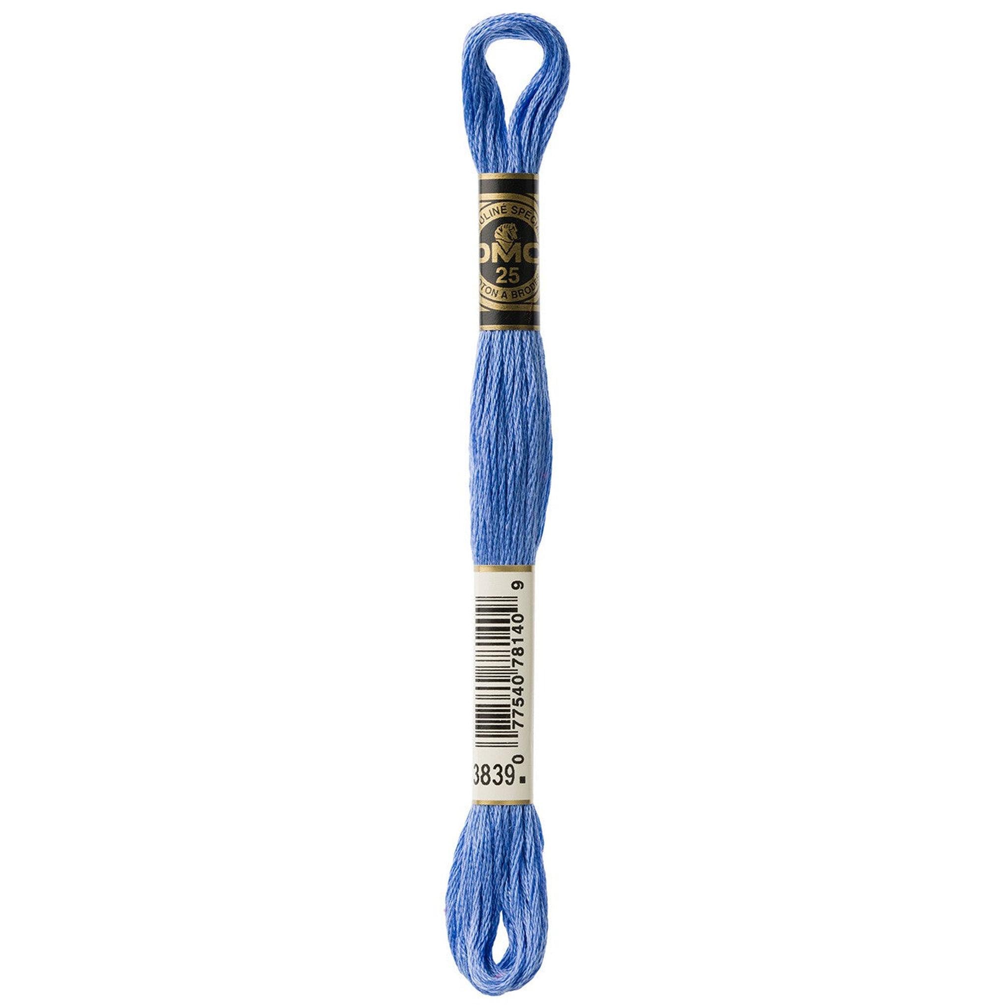 DMC Six-Strand Embroidery Floss - 3839 Medium Lavender Blue