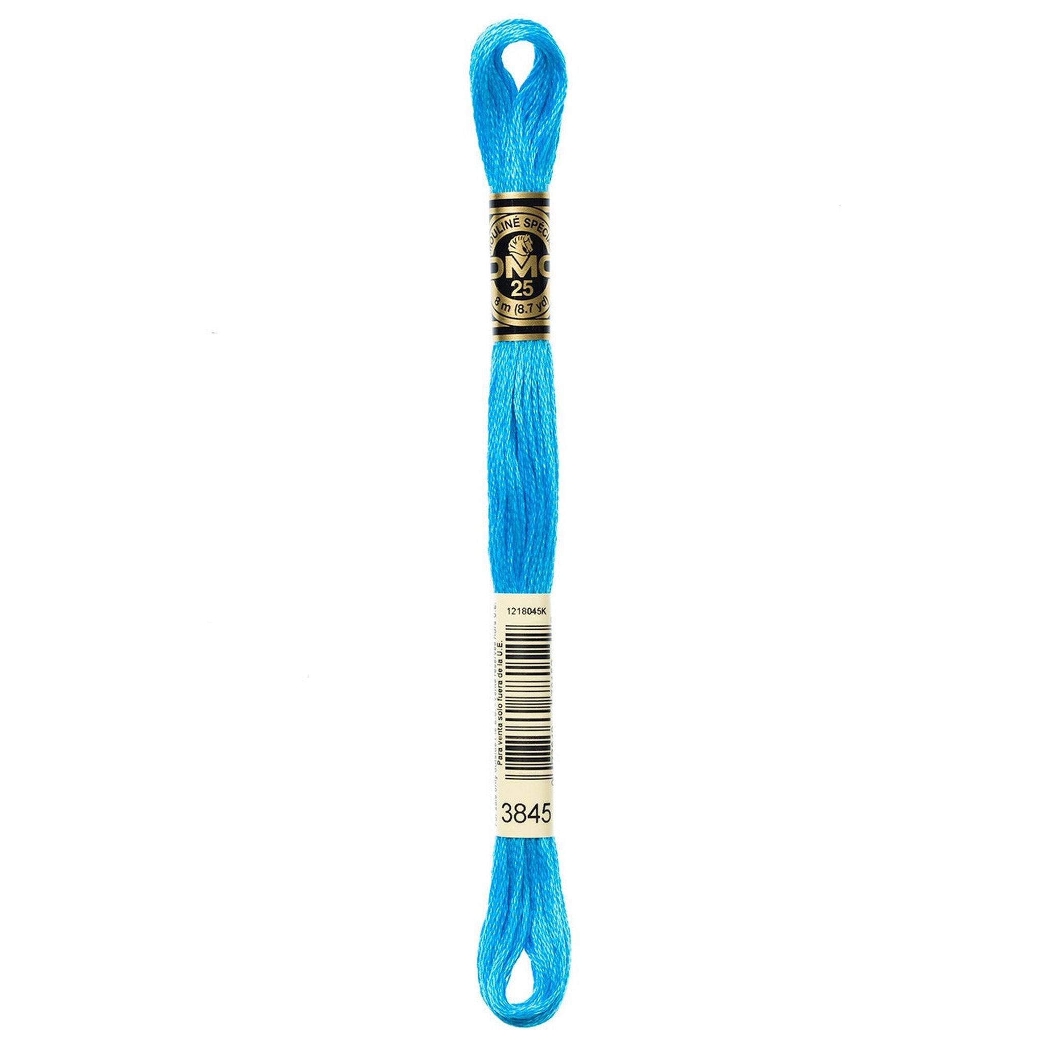 DMC Six-Strand Embroidery Floss - 3845 Medium Bright Turquoise