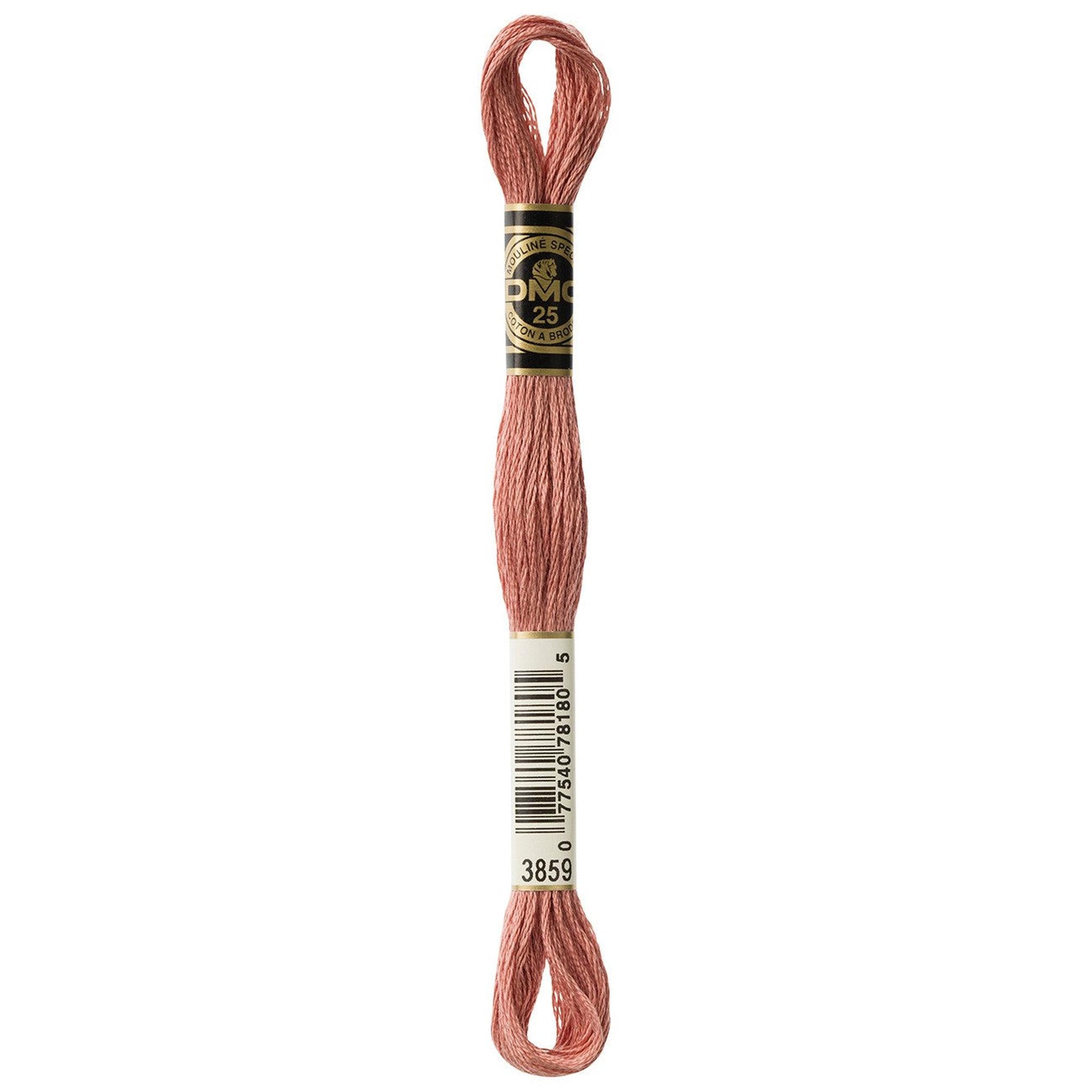 DMC Six-Strand Embroidery Floss - 3859 Light Rosewood