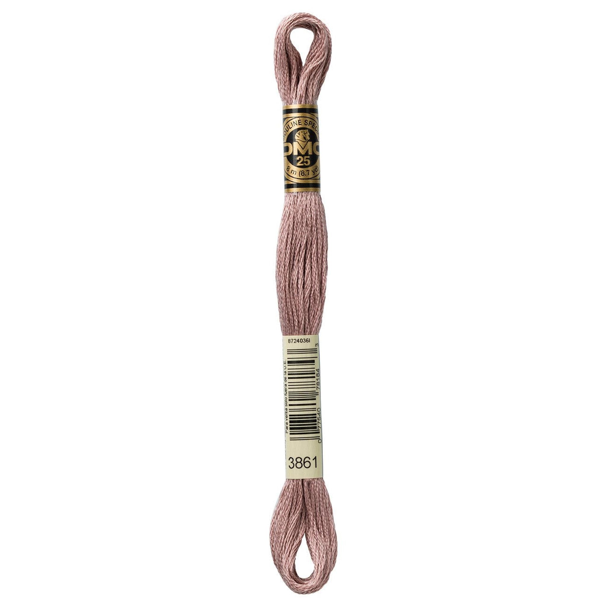 DMC Six-Strand Embroidery Floss - 3861 Light Cocoa