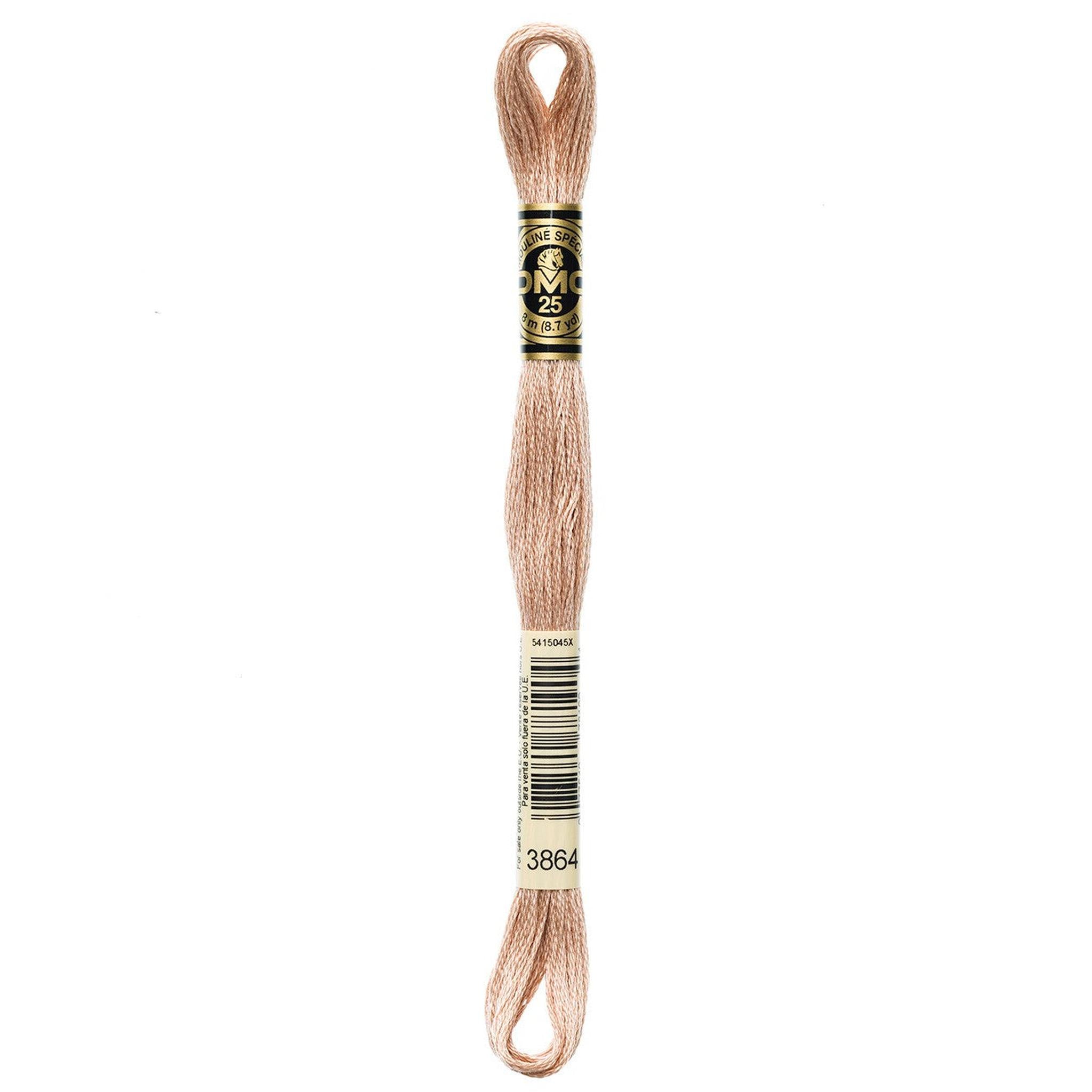 DMC Six-Strand Embroidery Floss - 3864 Light Mocha Beige