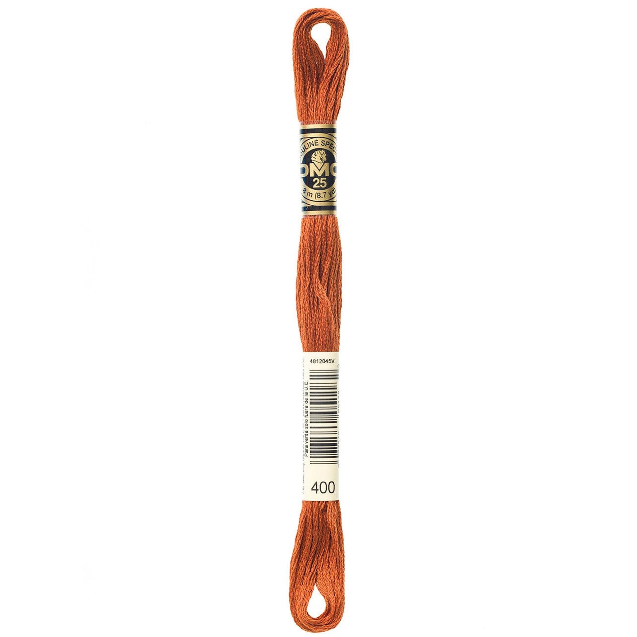 DMC Six-Strand Embroidery Floss - 400 Dark Mahogany