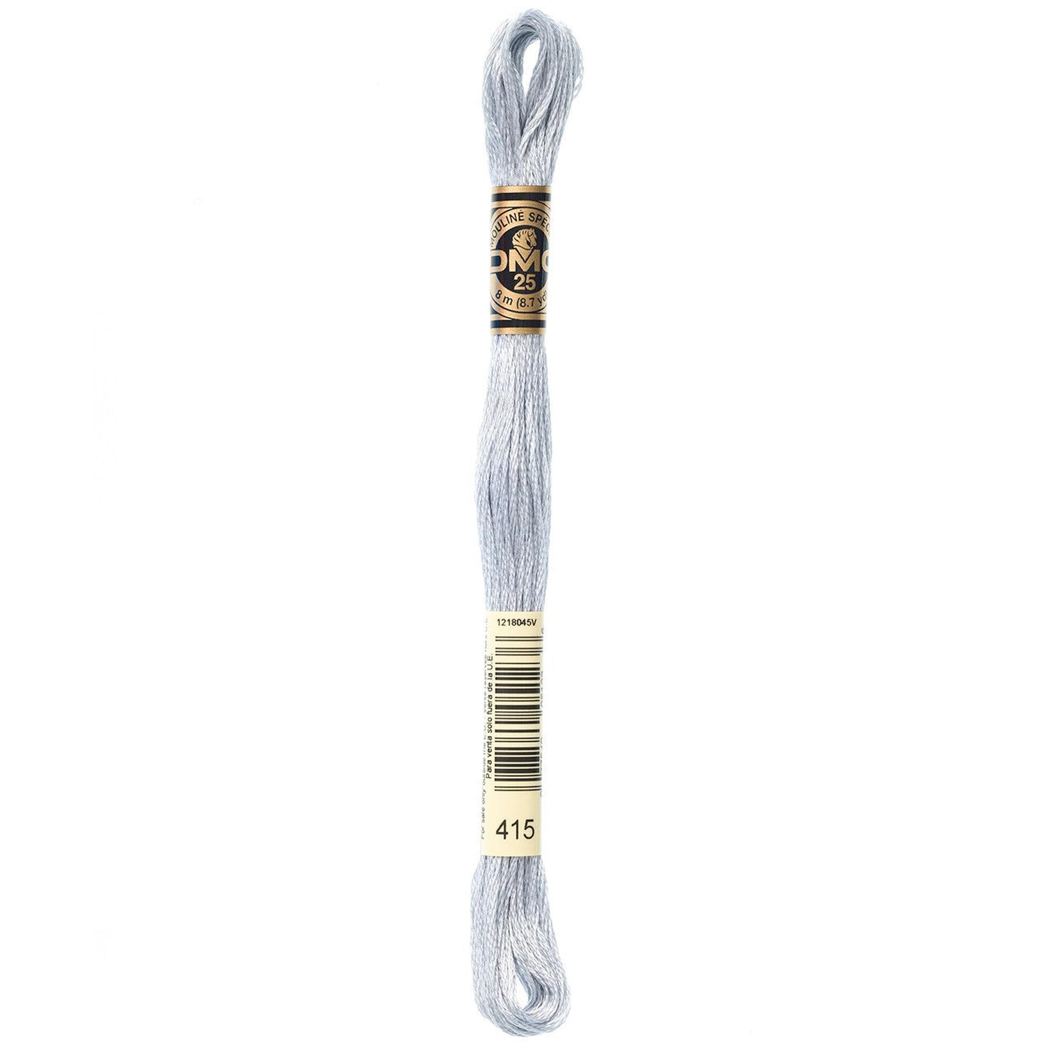 DMC Six-Strand Embroidery Floss - 415 Pearl Gray