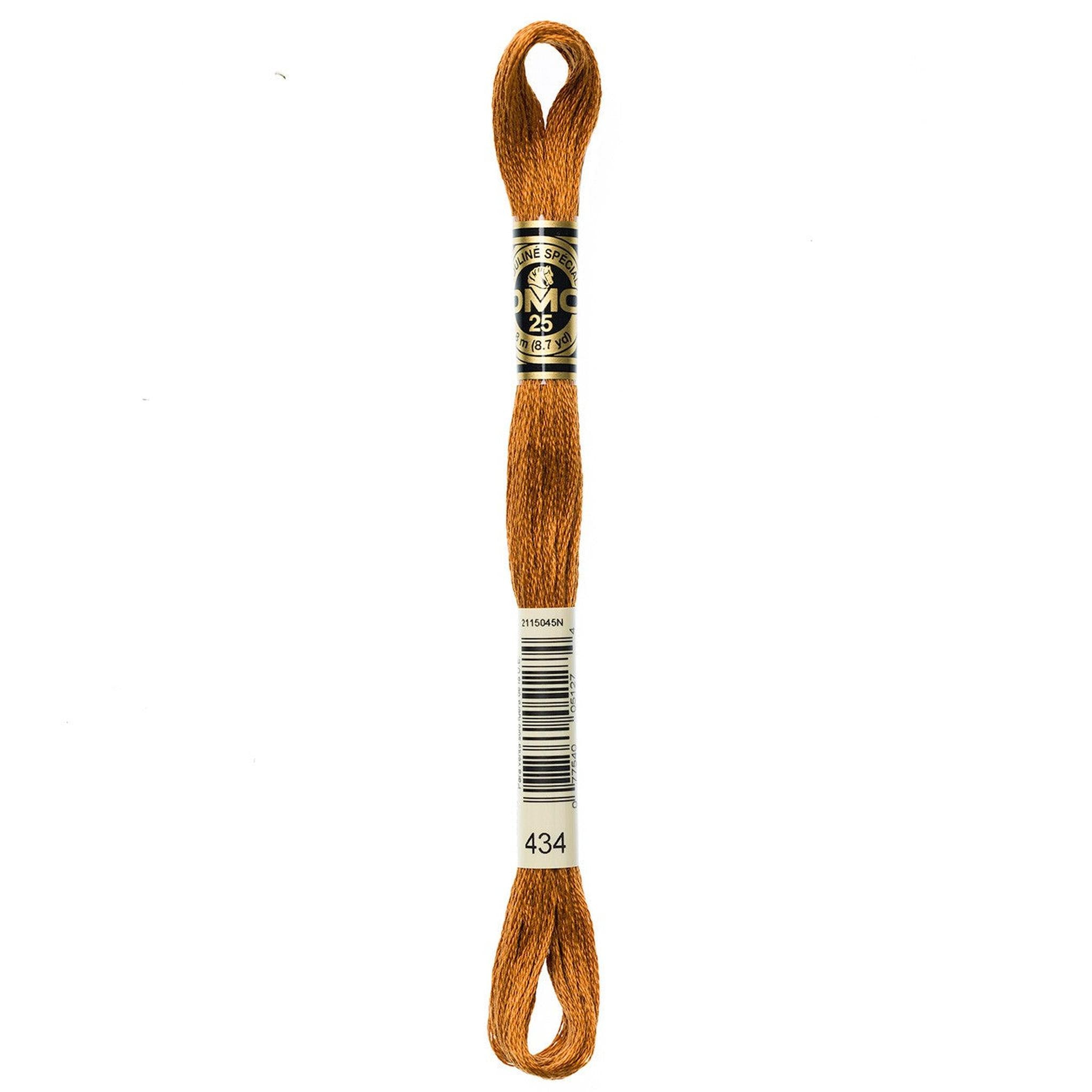 DMC Six-Strand Embroidery Floss - 434 Light Brown