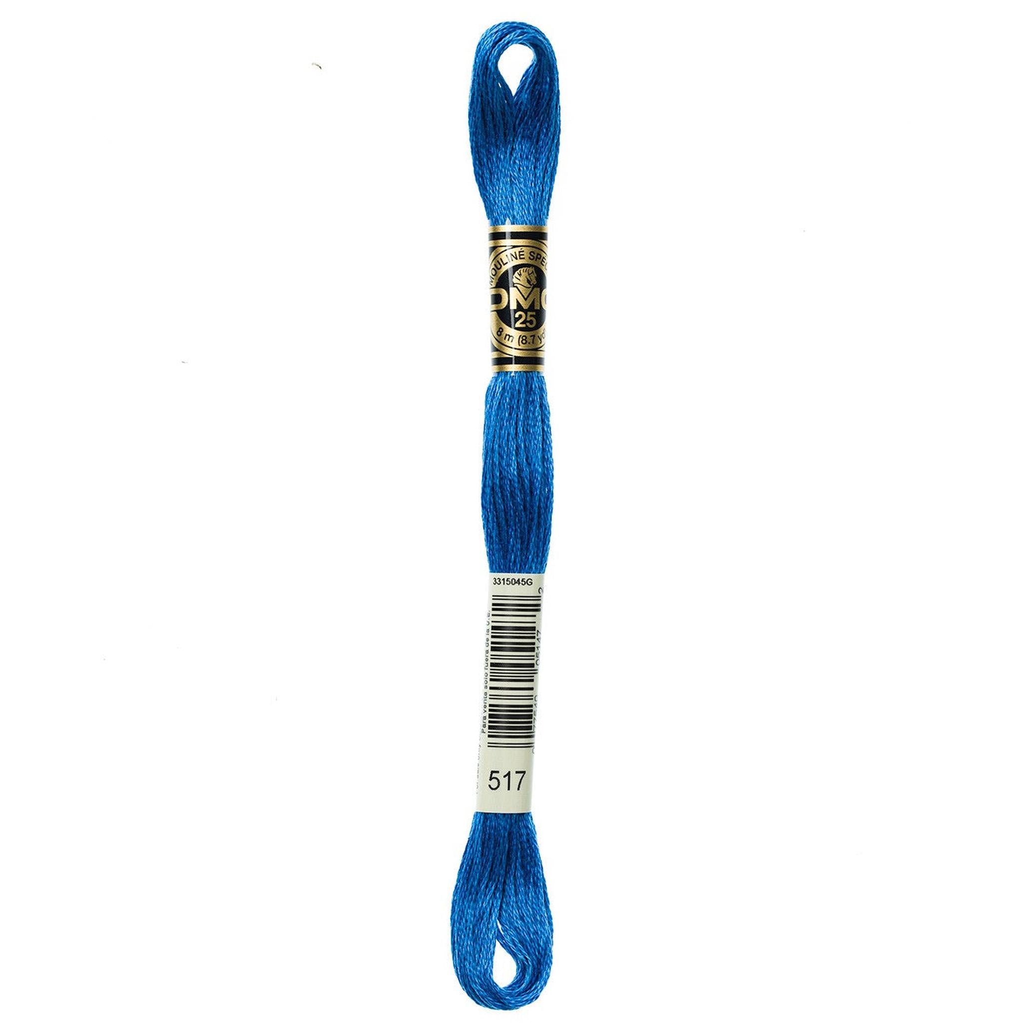 DMC Six-Strand Embroidery Floss - 517 Dark Wedgwood