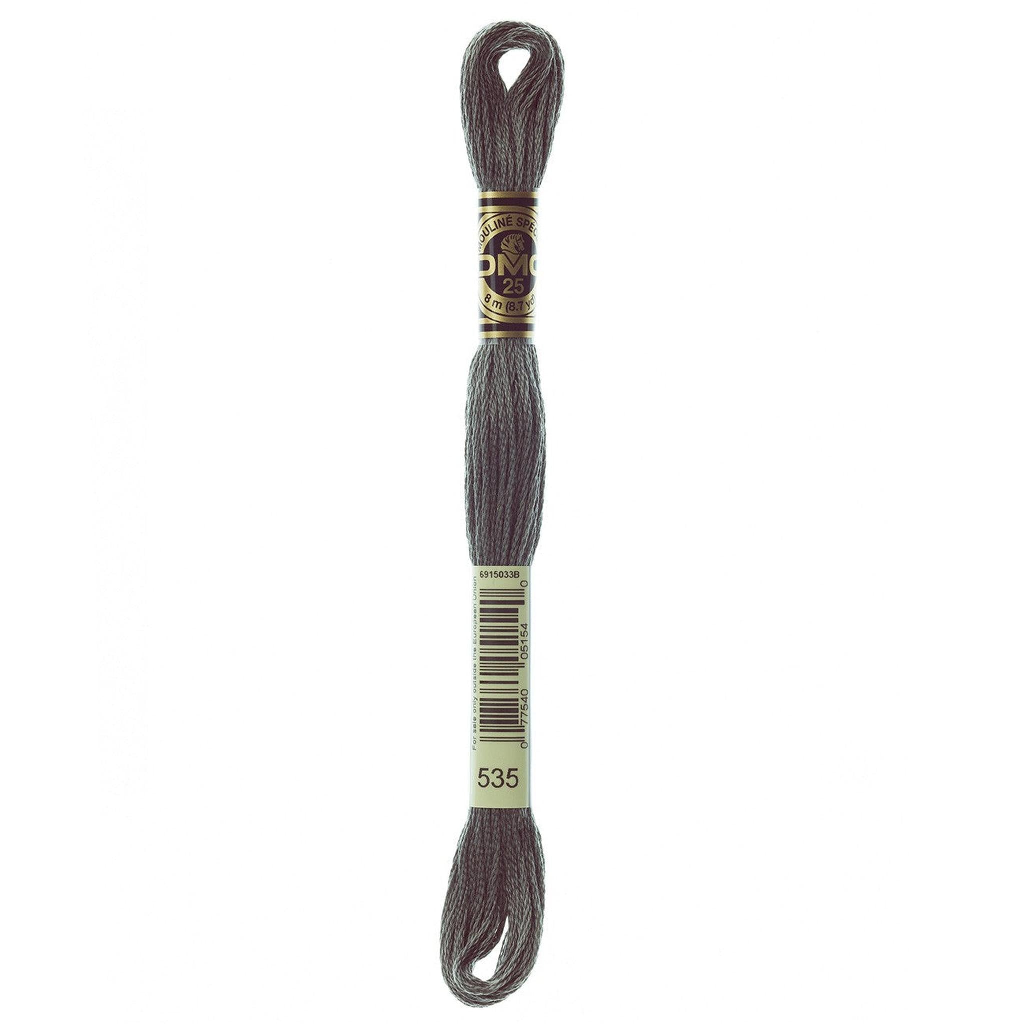 DMC Six-Strand Embroidery Floss - 535 Very Light Ash Gray