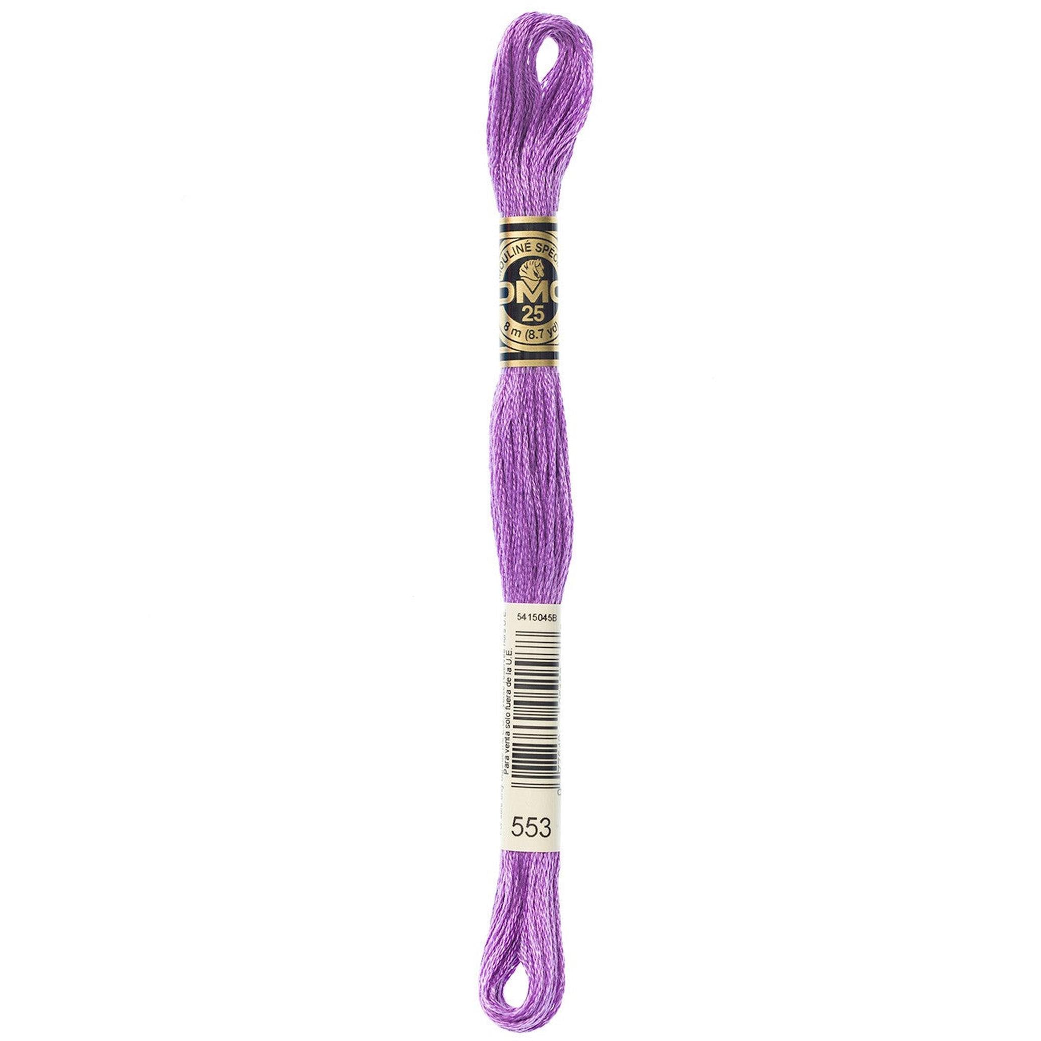 DMC Six-Strand Embroidery Floss - 553 Violet