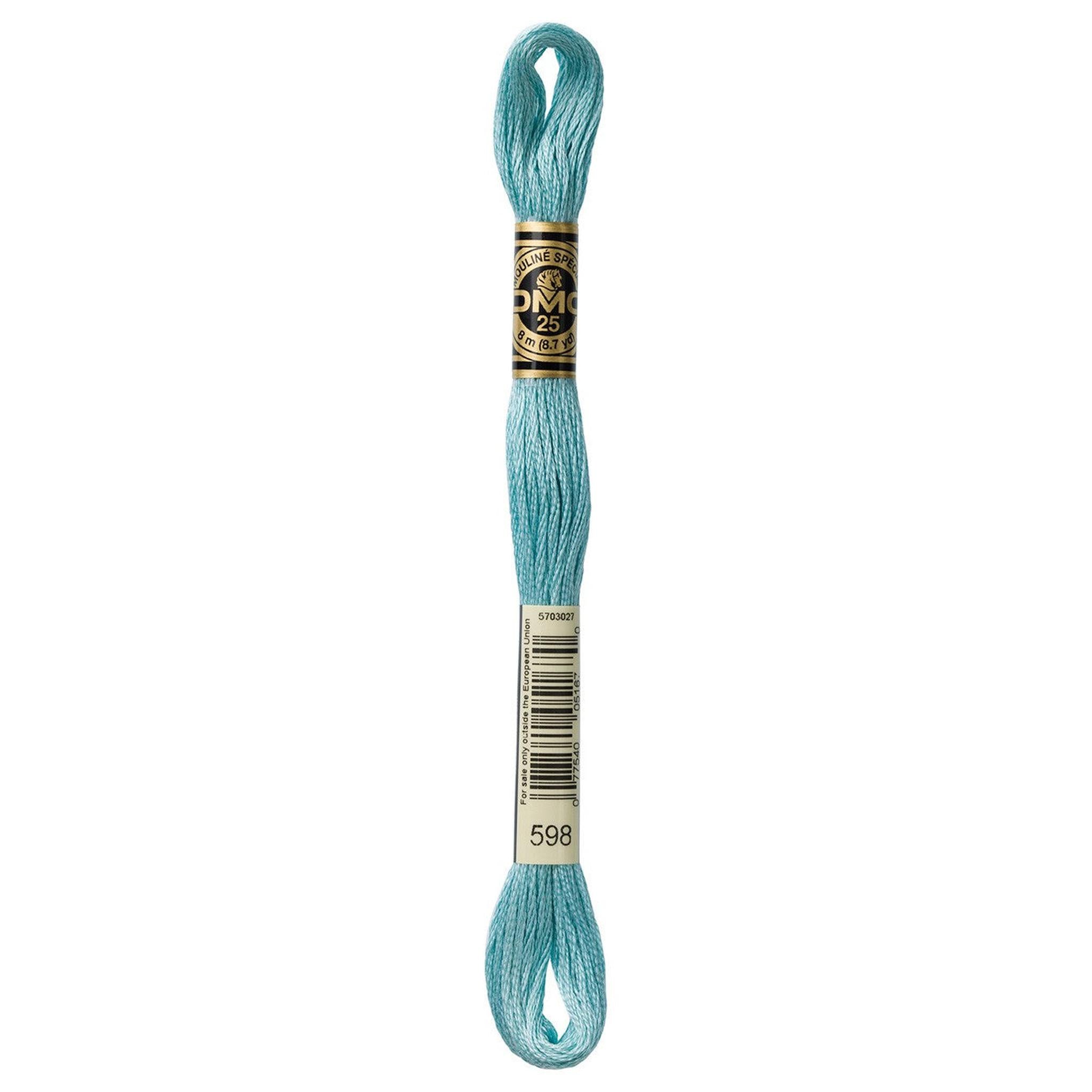 DMC Six-Strand Embroidery Floss - 598 Light Turquoise