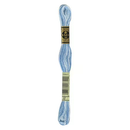 DMC Six-Strand Embroidery Floss - 67 Variegated Baby Blue