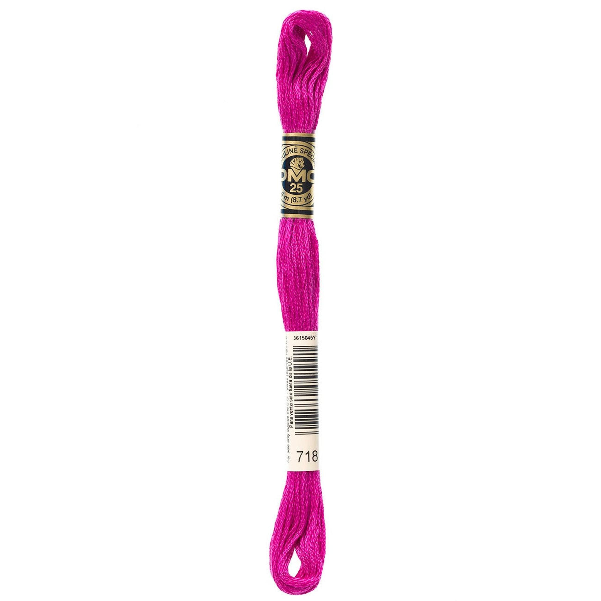 DMC Six-Strand Embroidery Floss - 718 Plum