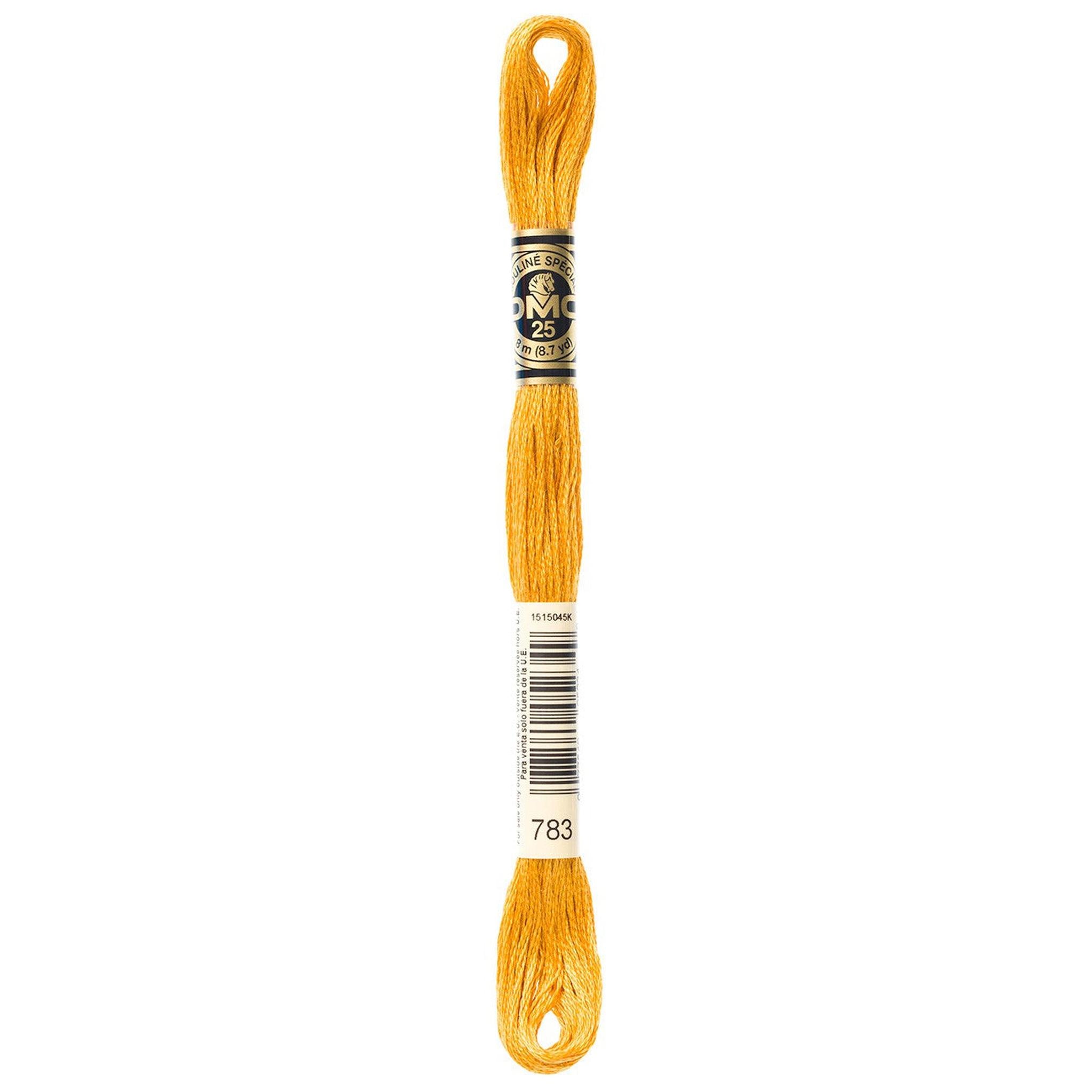 DMC Six-Strand Embroidery Floss - 783 Medium Topaz