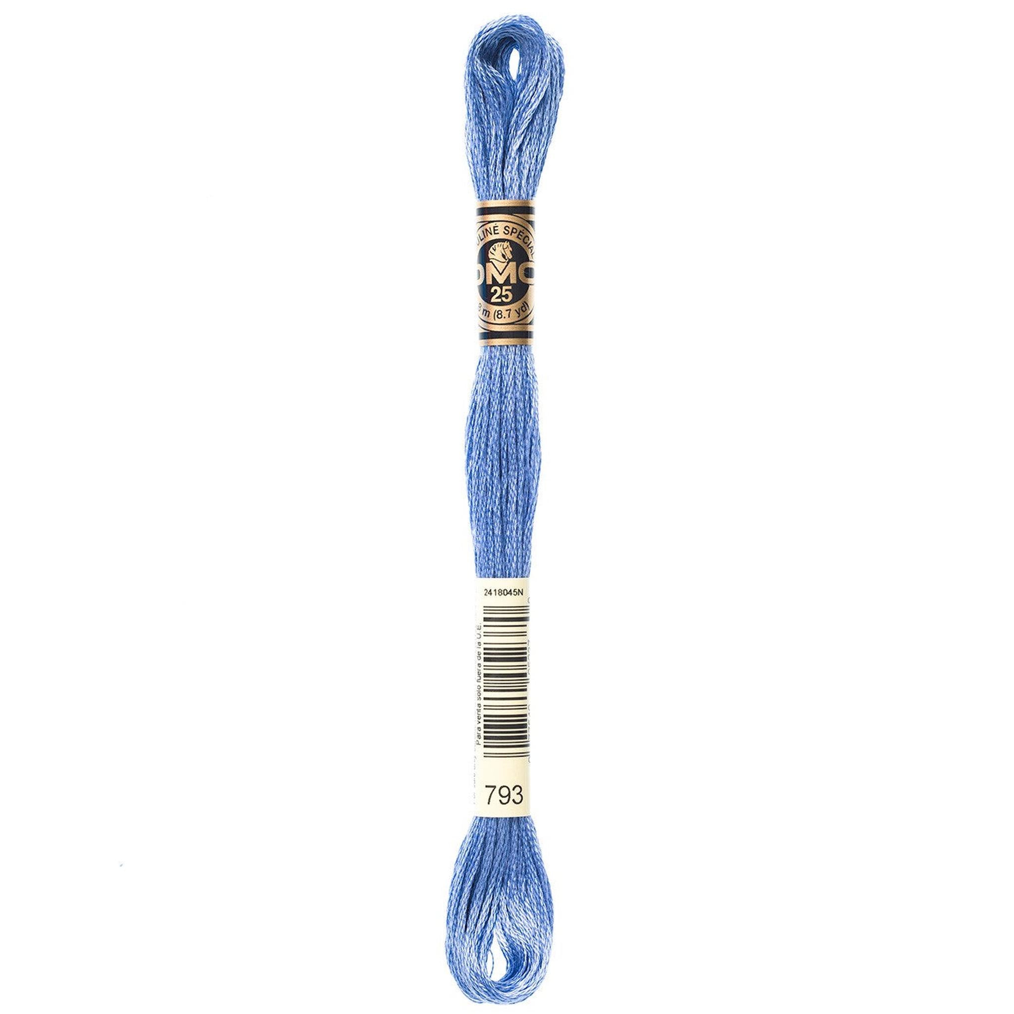 DMC Six-Strand Embroidery Floss - 793 Medium Cornflower Blue