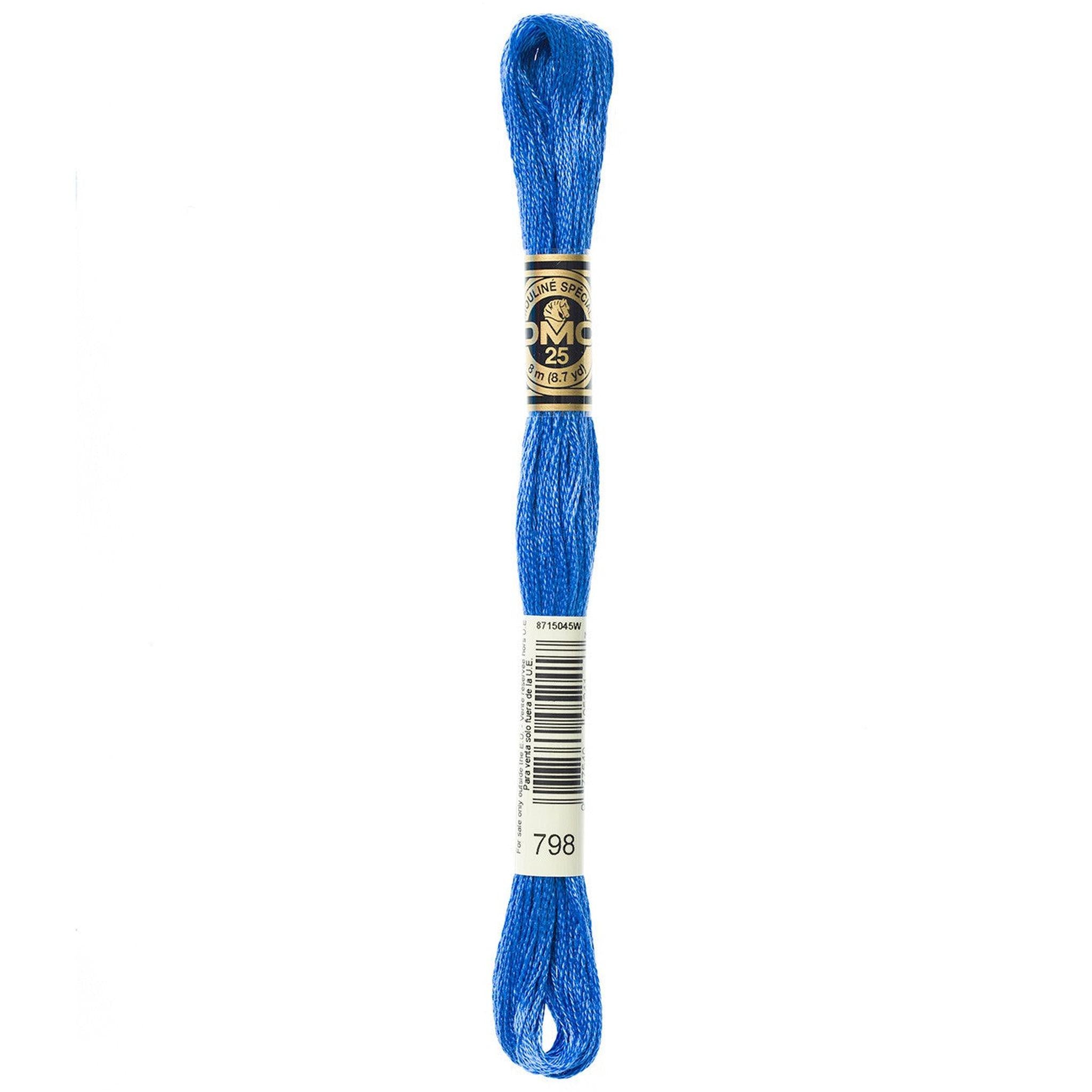 DMC Six-Strand Embroidery Floss - 798 Dark Delft Blue