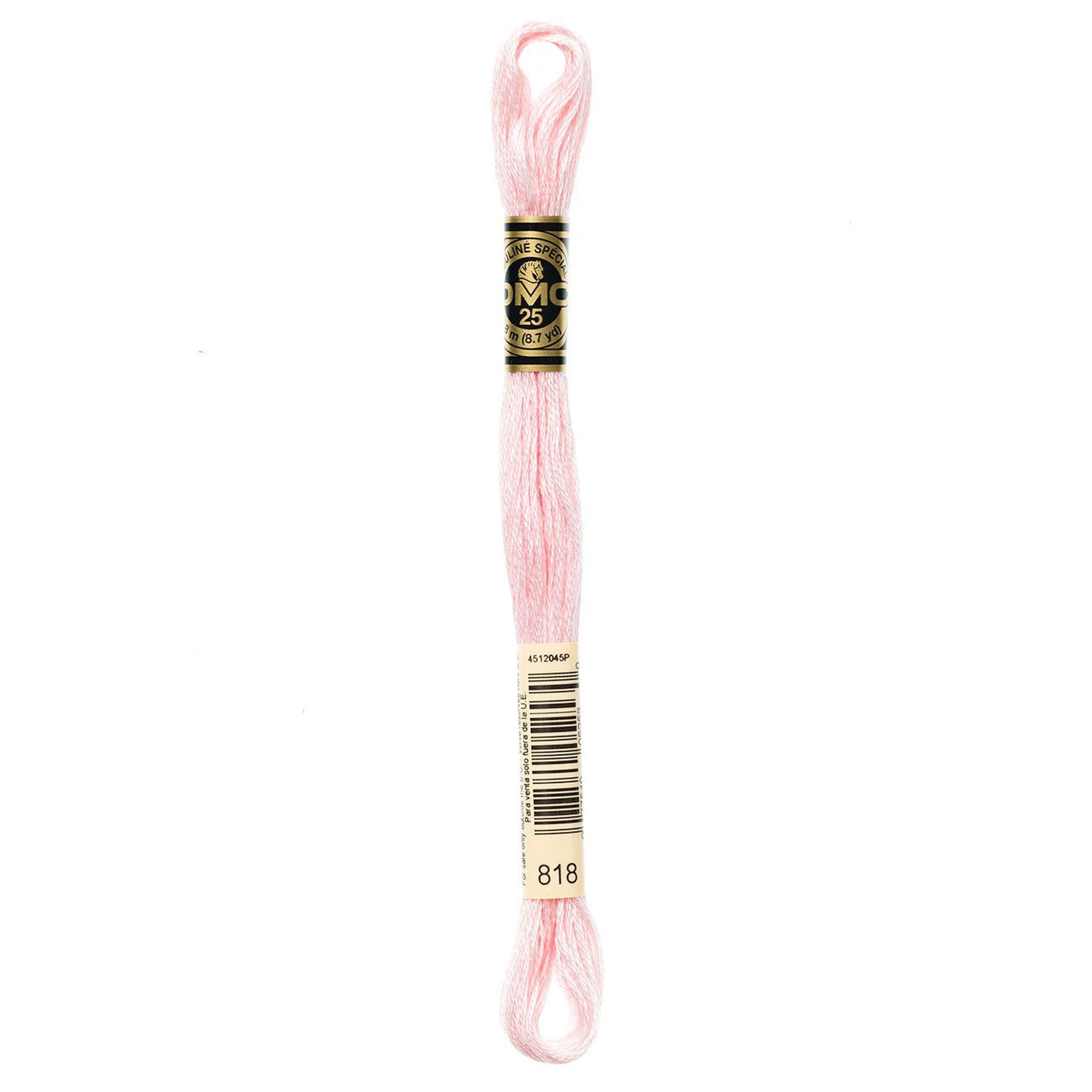 DMC Six-Strand Embroidery Floss - 818 Baby Pink