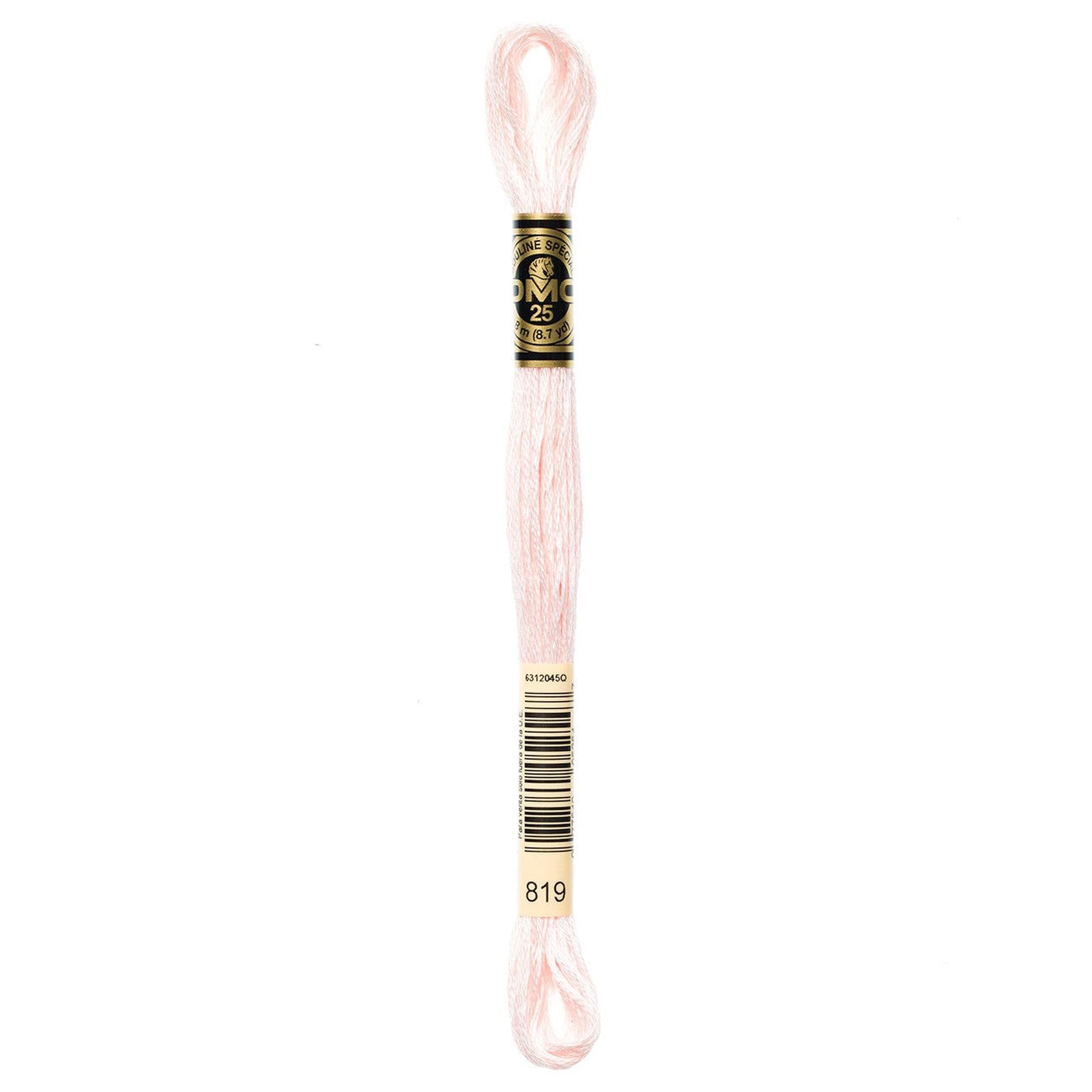 DMC Six-Strand Embroidery Floss - 819 Light Baby Pink
