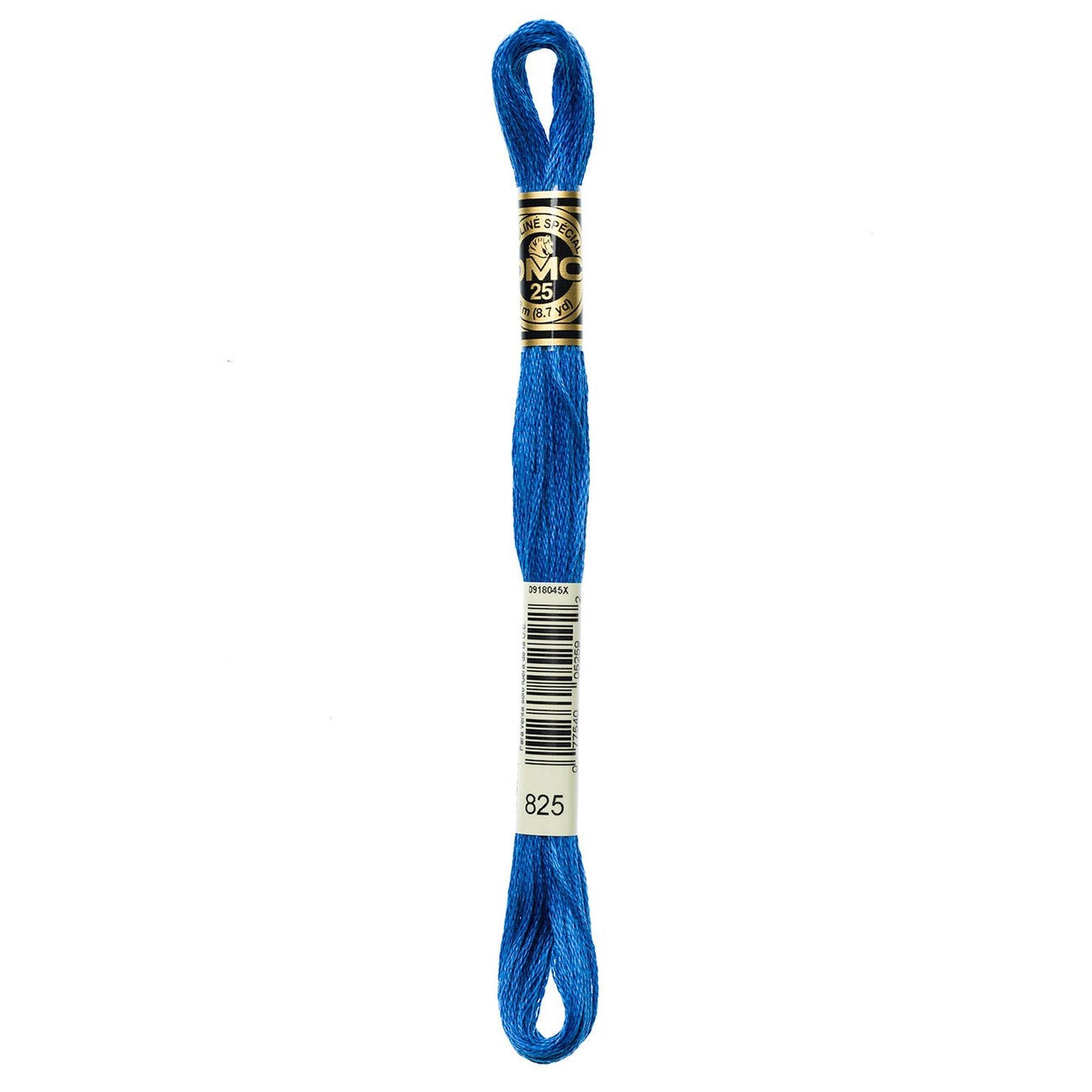 DMC Six-Strand Embroidery Floss - 825 Dark Blue