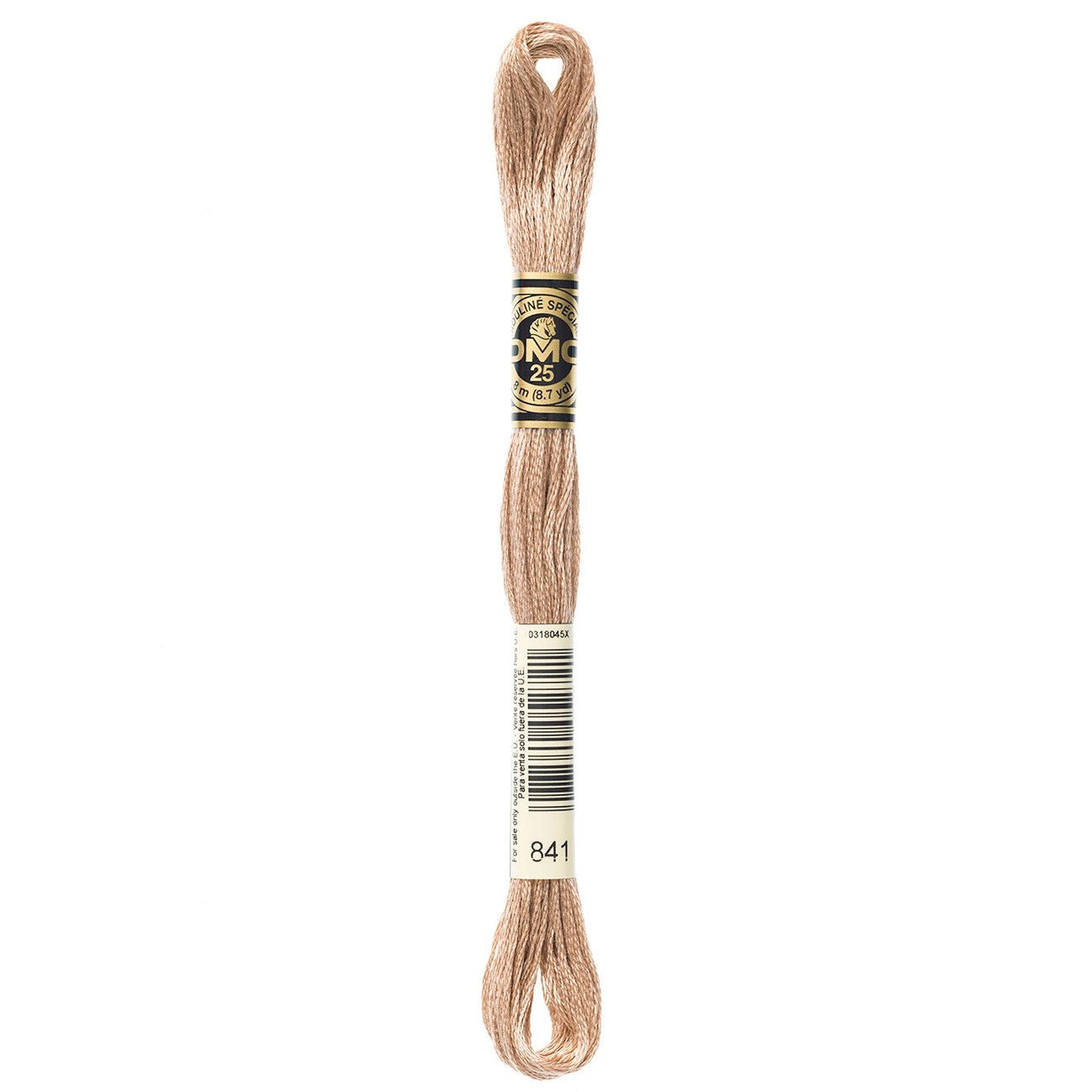 DMC Six-Strand Embroidery Floss - 841 Light Beige Brown