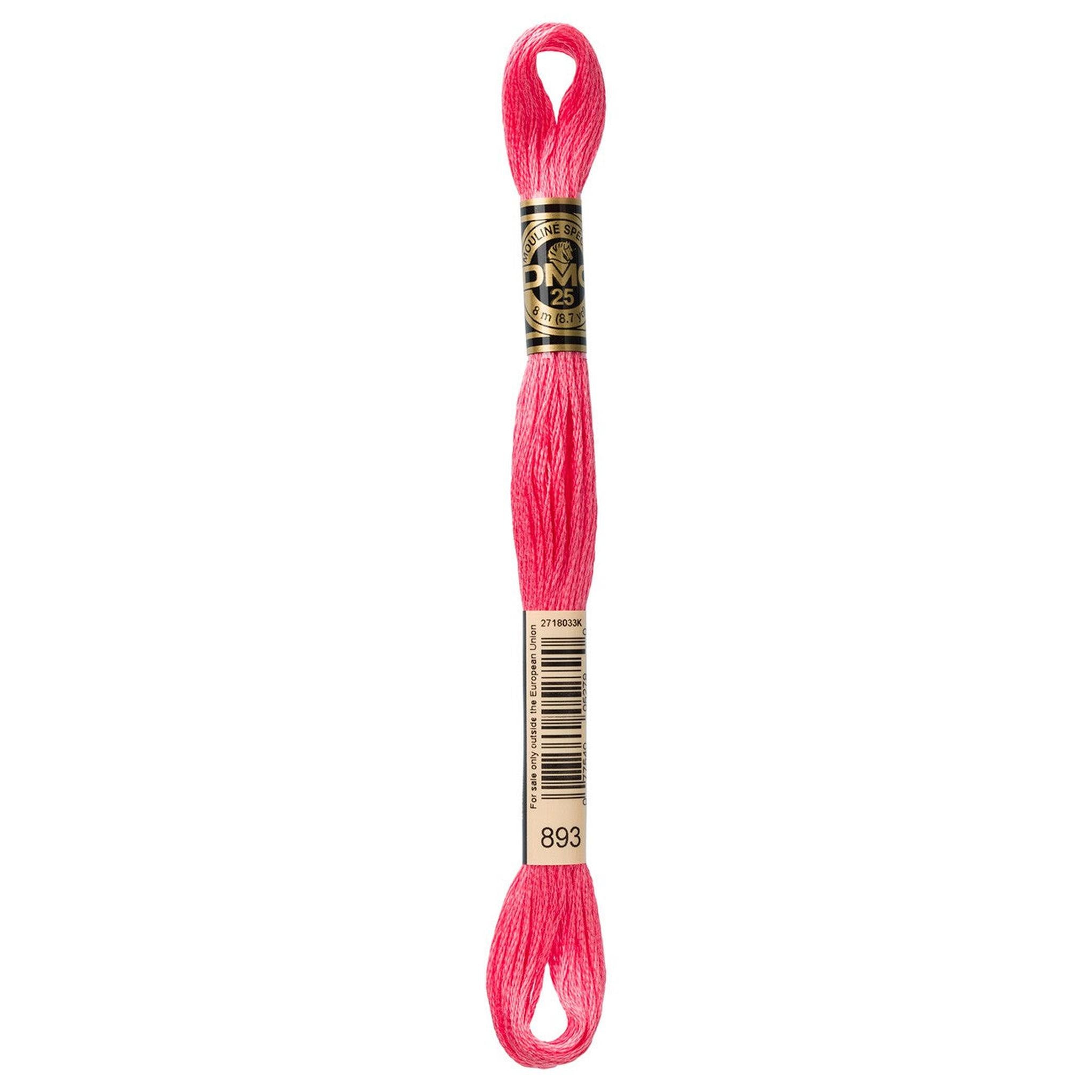 DMC Six-Strand Embroidery Floss - 893 Light Carnation