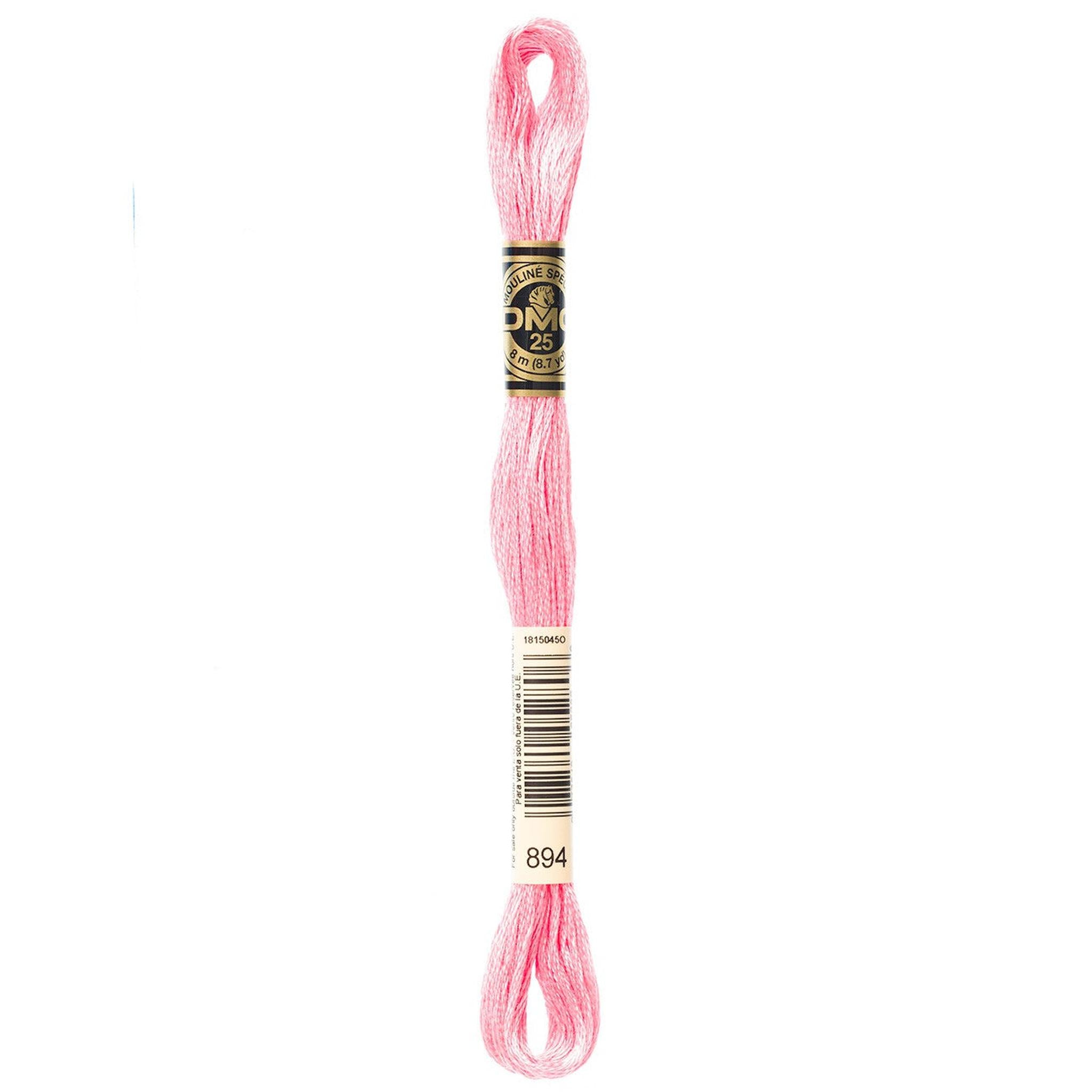 DMC Six-Strand Embroidery Floss - 894 Very Light Carnation