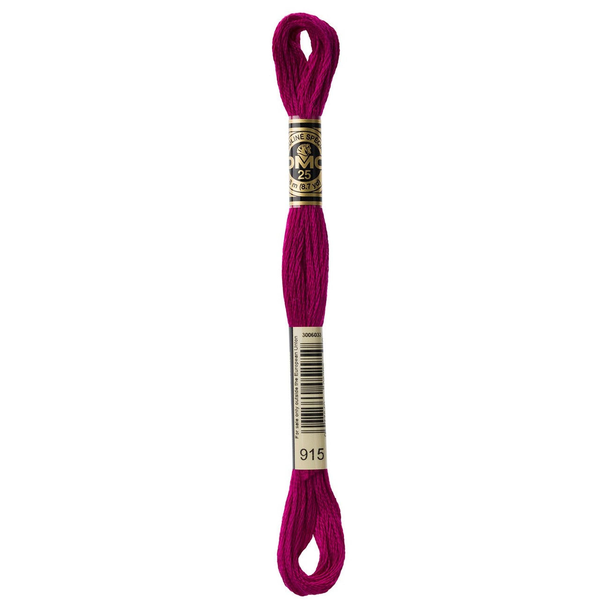 DMC Six-Strand Embroidery Floss - 915 Dark Plum