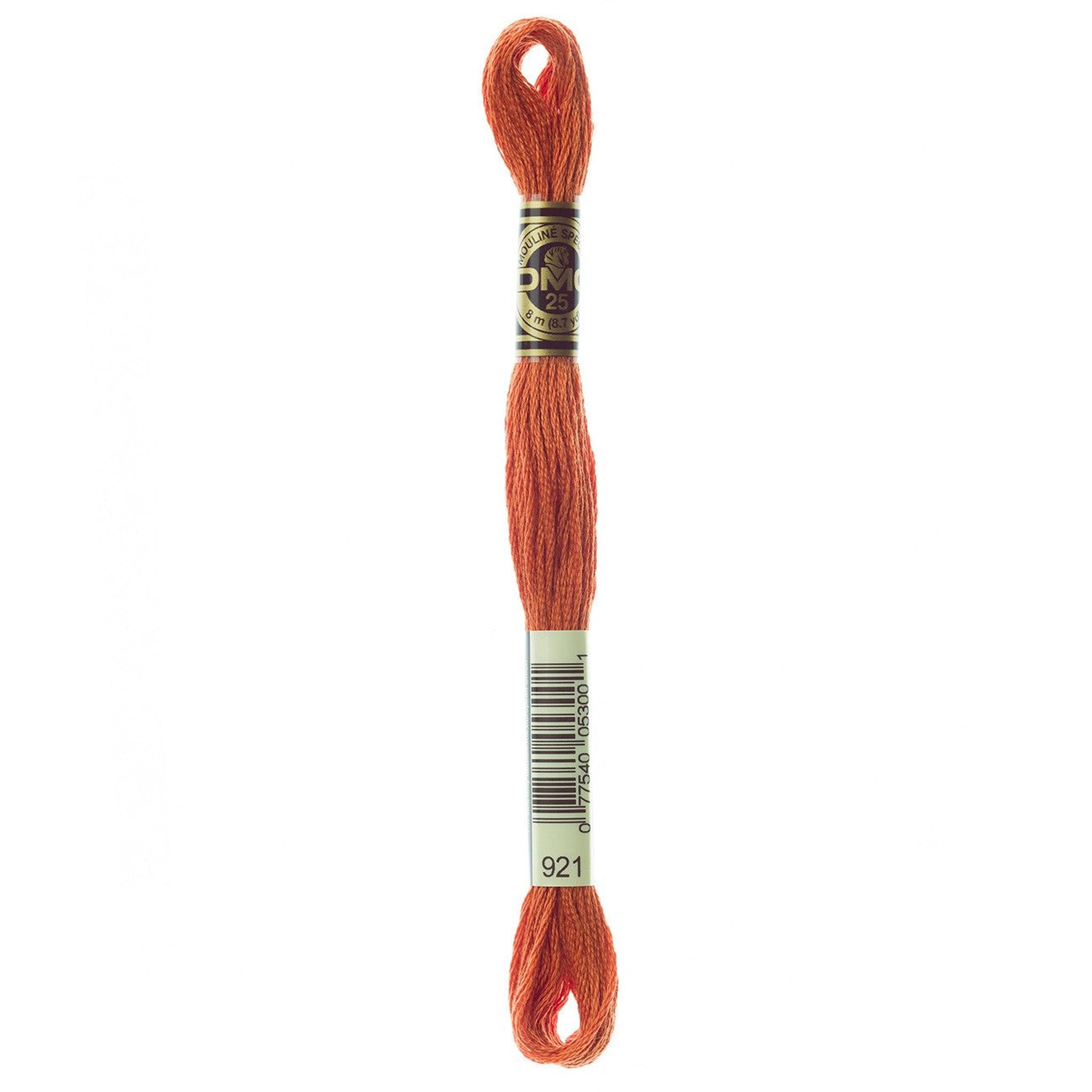 DMC Six-Strand Embroidery Floss - 921 Copper