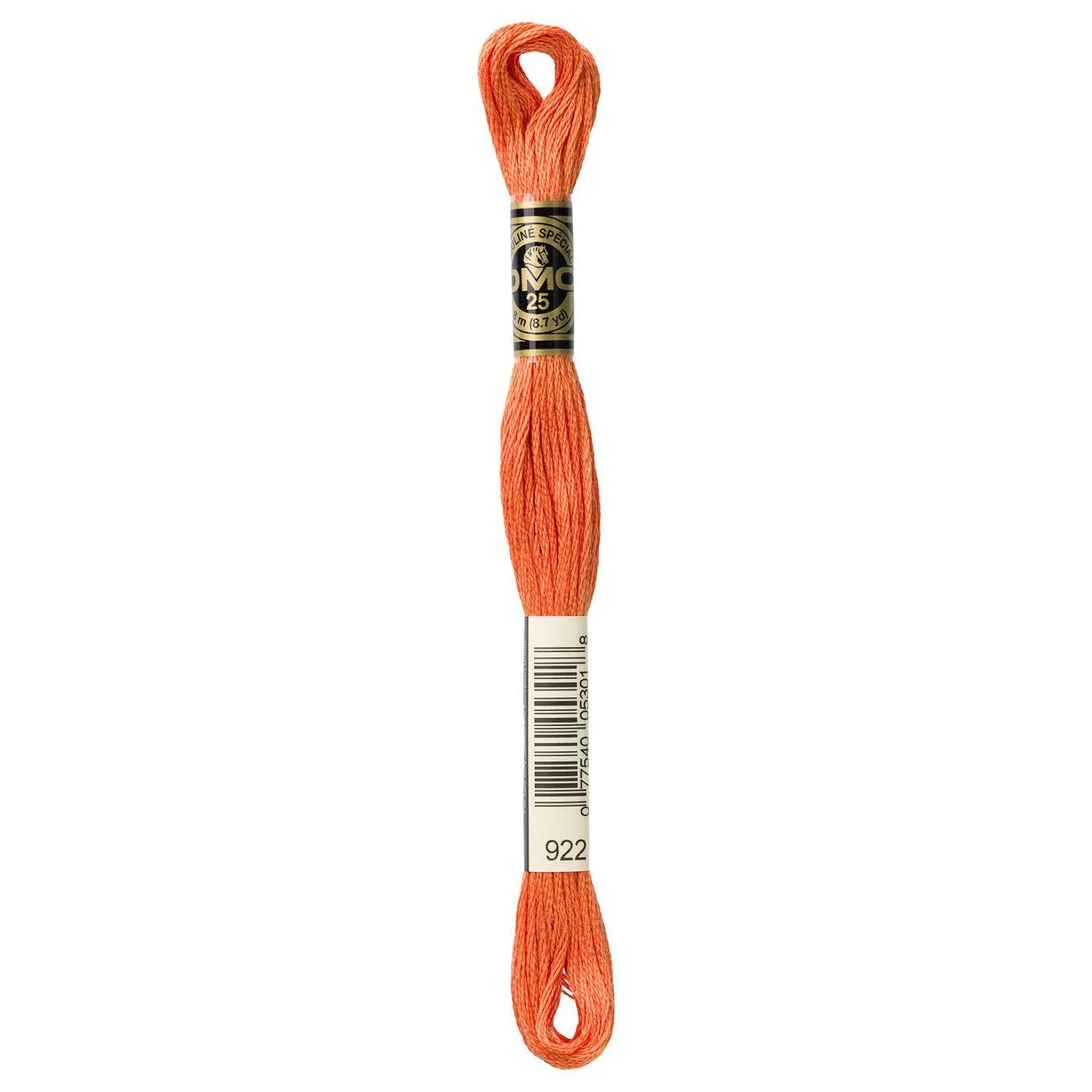 DMC Six-Strand Embroidery Floss - 922 Light Copper