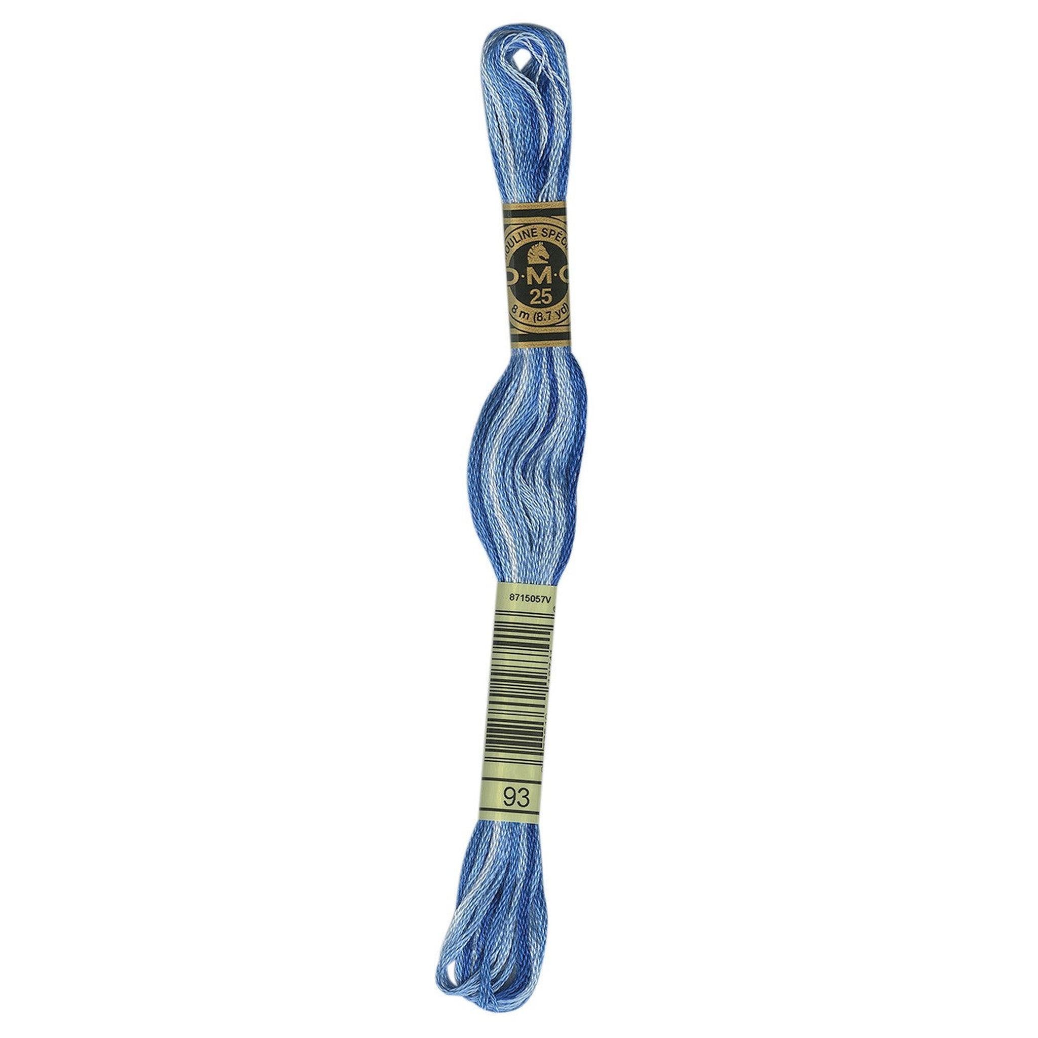 DMC Six-Strand Embroidery Floss - 93 Variegated Cornflower Blue