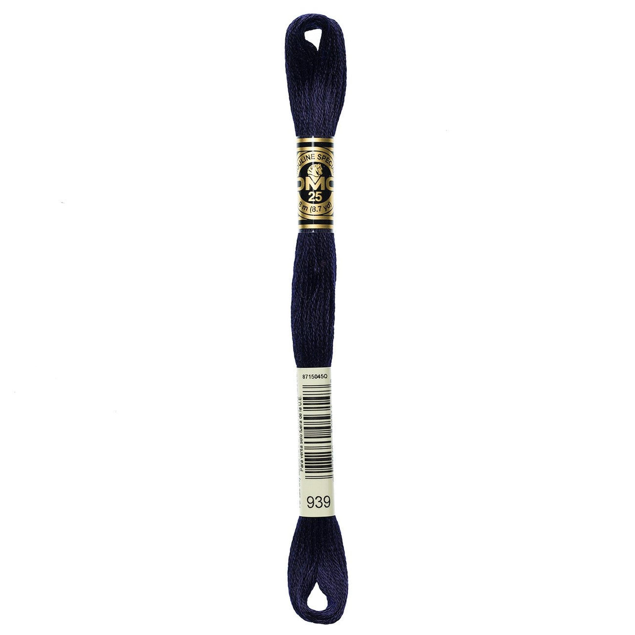 DMC Six-Strand Embroidery Floss - 939 Very Dark Navy