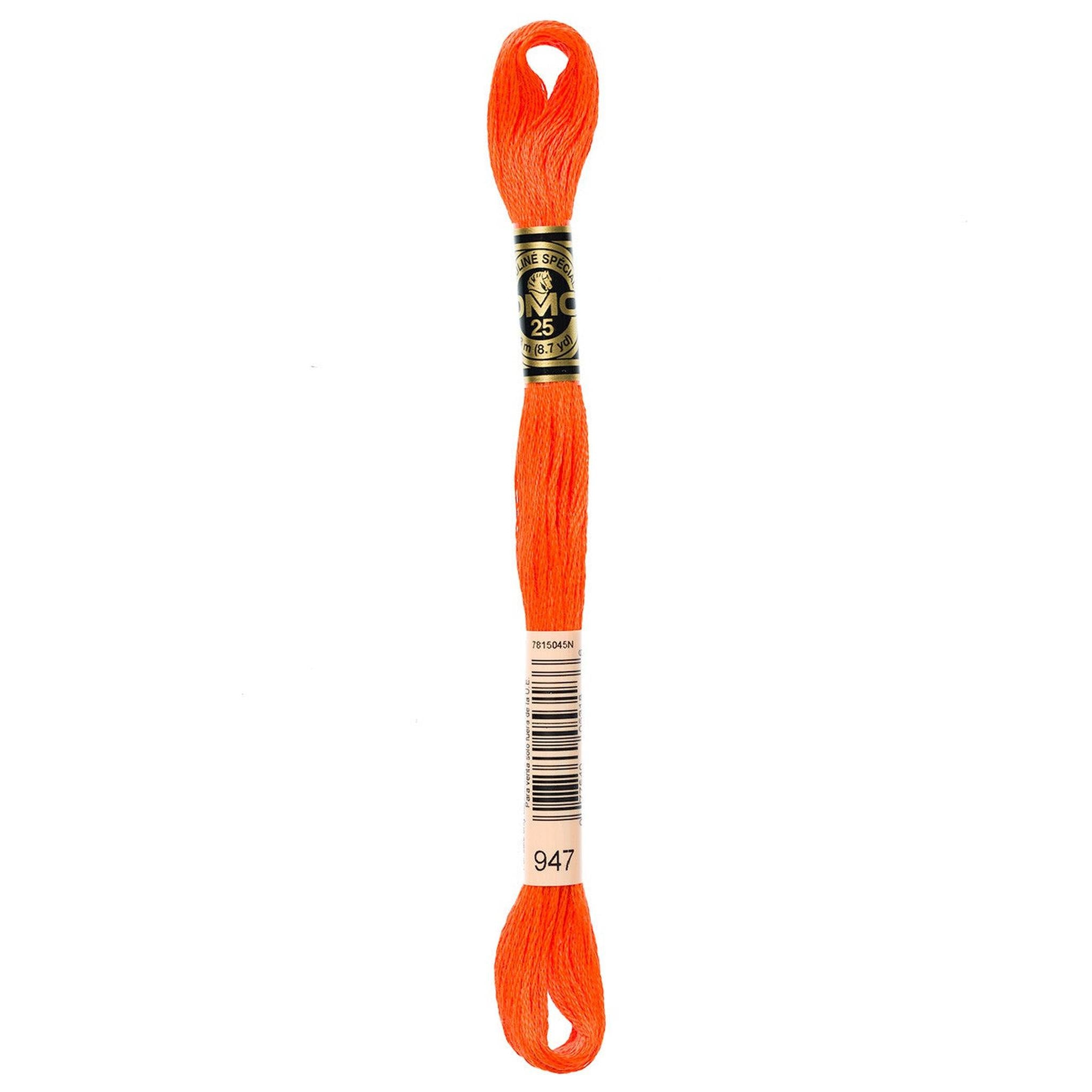 DMC Six-Strand Embroidery Floss - 947 Burnt Orange