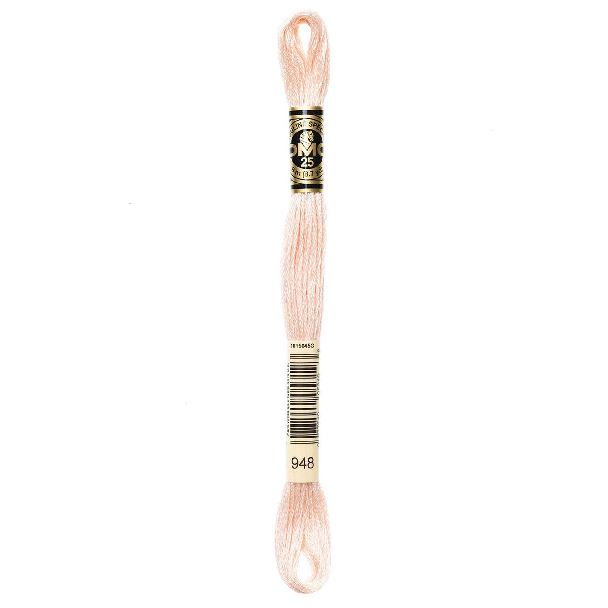 DMC Six-Strand Embroidery Floss - 948 Very Light Peach