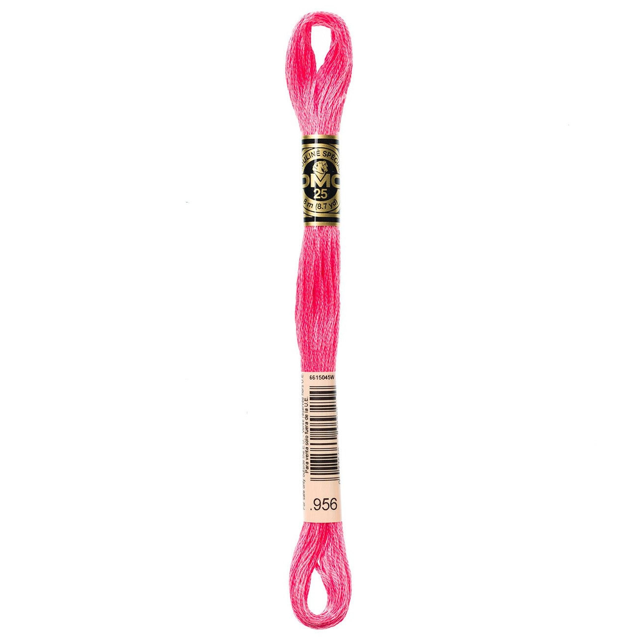 DMC Six-Strand Embroidery Floss - 956 Geranium