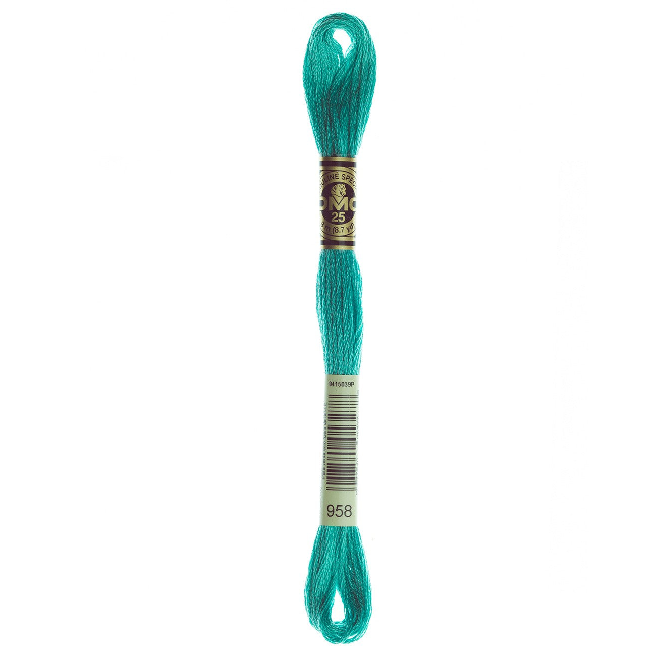 DMC Six-Strand Embroidery Floss - 958 Dark Sea Green