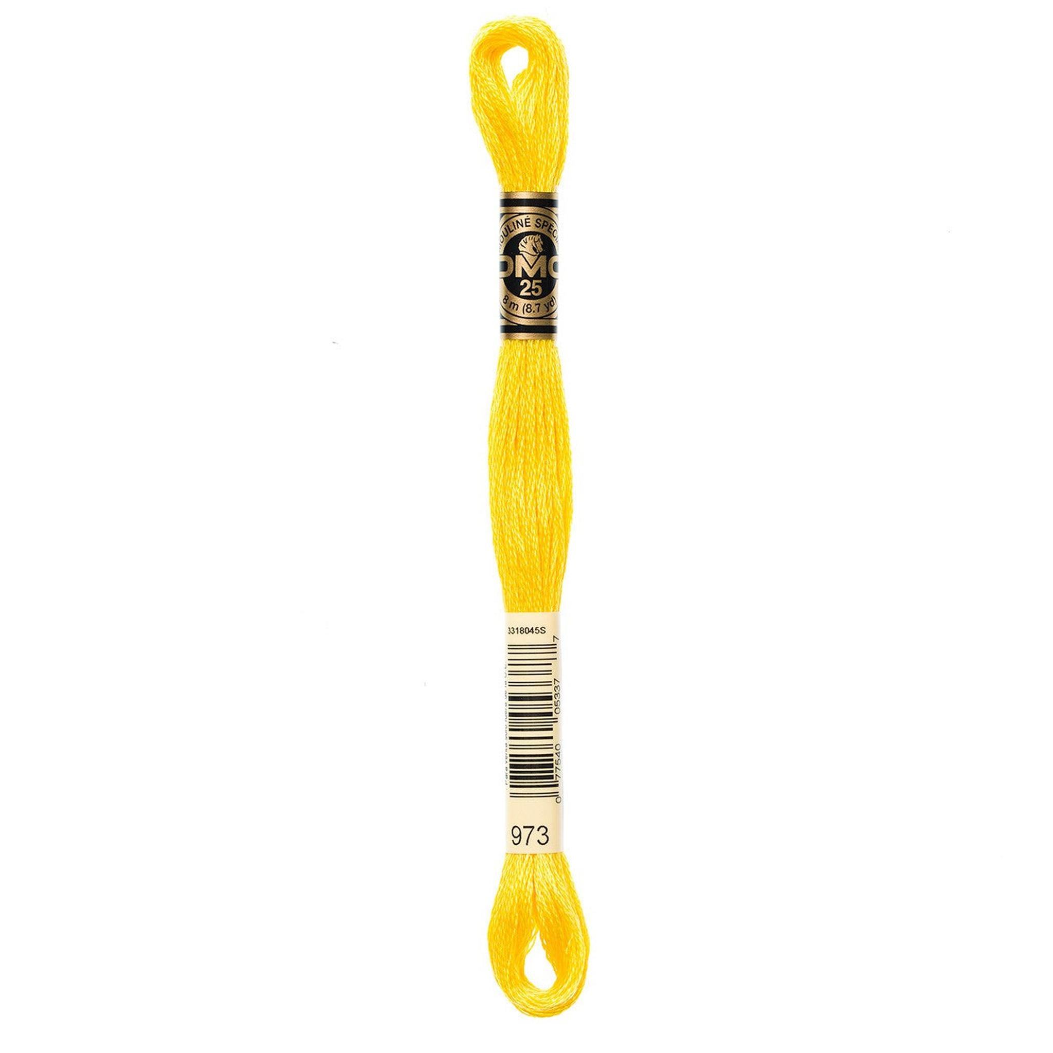 DMC Six-Strand Embroidery Floss - 973 Bright Canary